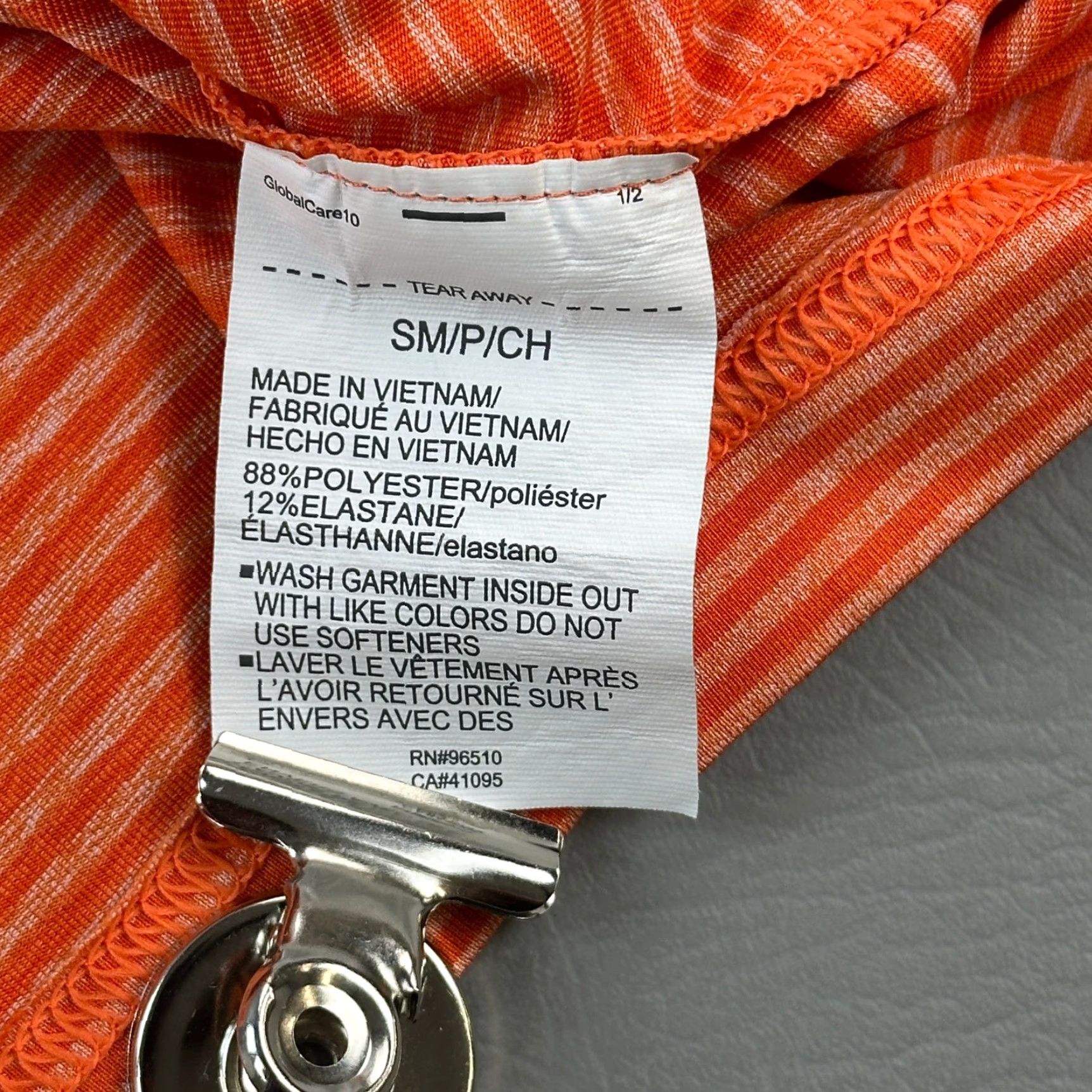 Under Armour Under Armour Pullover Mens Small Orange Stripe 1/4 Zip Performance Stretch Golf Shirt Mens Small Orange Stripe 1/4 Zip Performance Stretch Golf Size US S / EU 44-46 / 1 - 6 Thumbnail