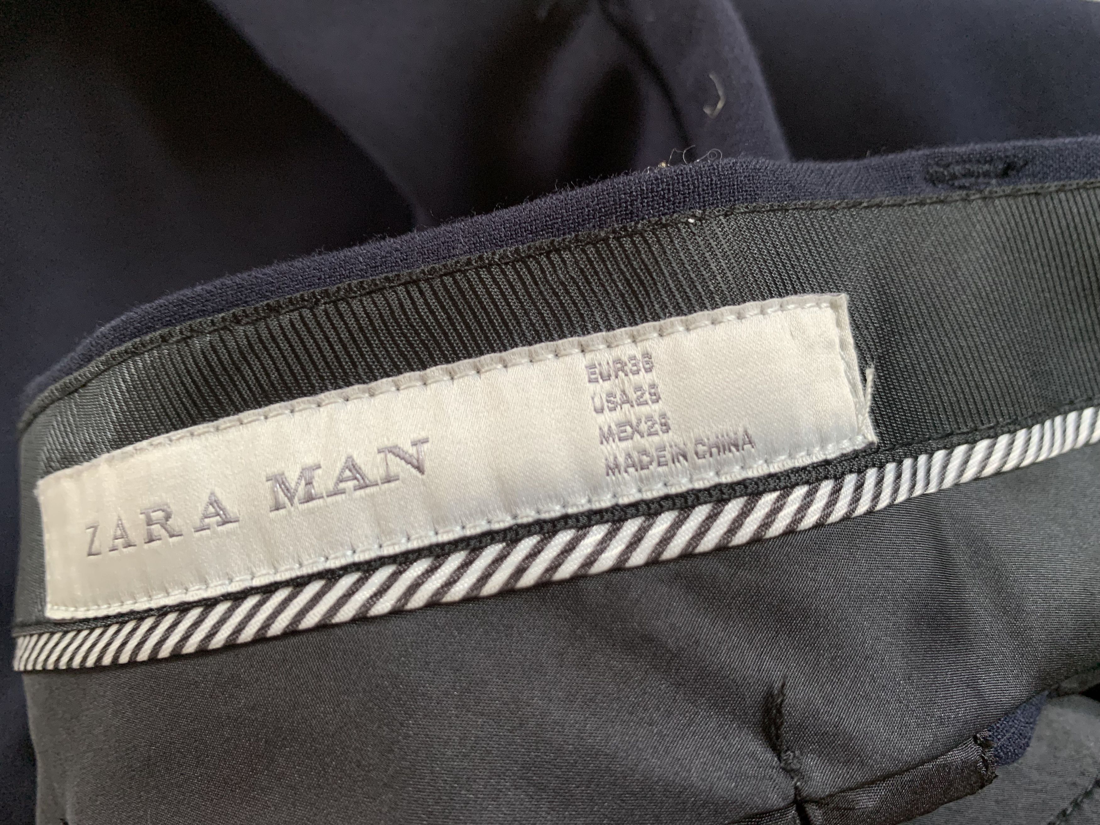 Designer × Zara Zara Man Classic Casual Trousers Pants Size US 28 / EU 44 - 6 Thumbnail