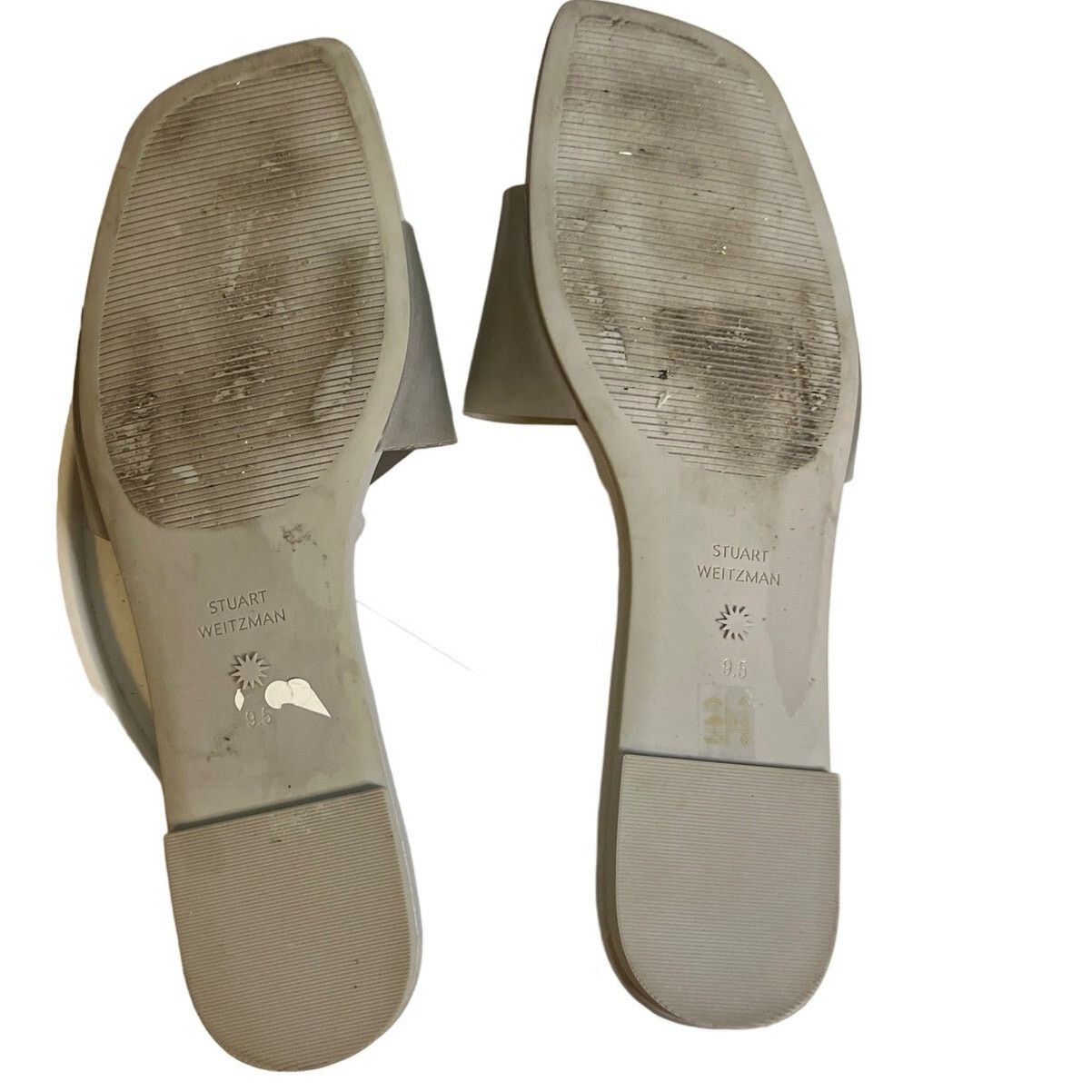 Stuart Weitzman Stuart Weitzman Women's Summer Flat Sandals in Perla Sz 9.5 Size US 9.5 / IT 39.5 - 2 Thumbnail