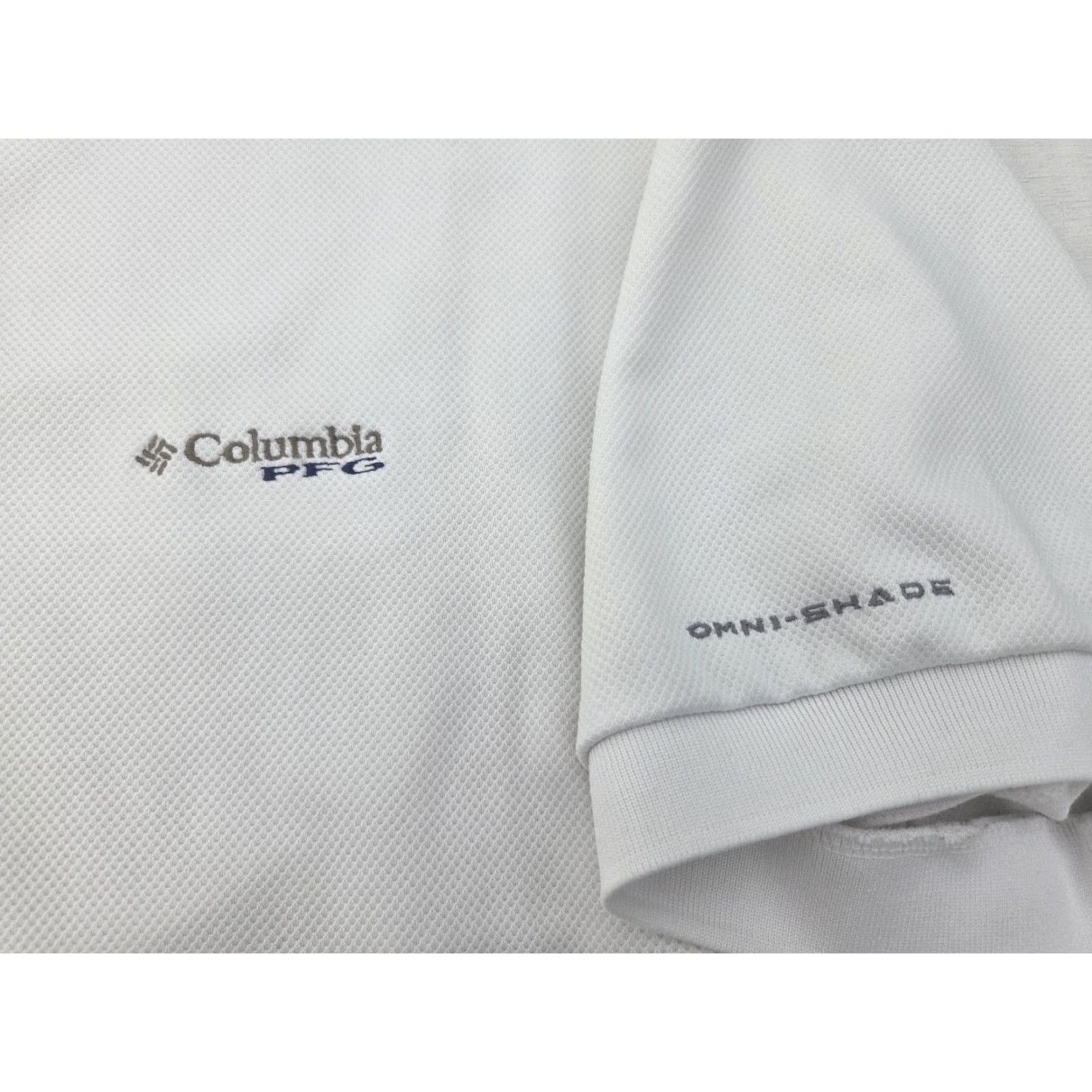 Vintage Columbia PFG Fishing Shirt Adult Mens L White Short Sleeve Vented Omnishade READ Size US L / EU 52-54 / 3 - 2 Thumbnail