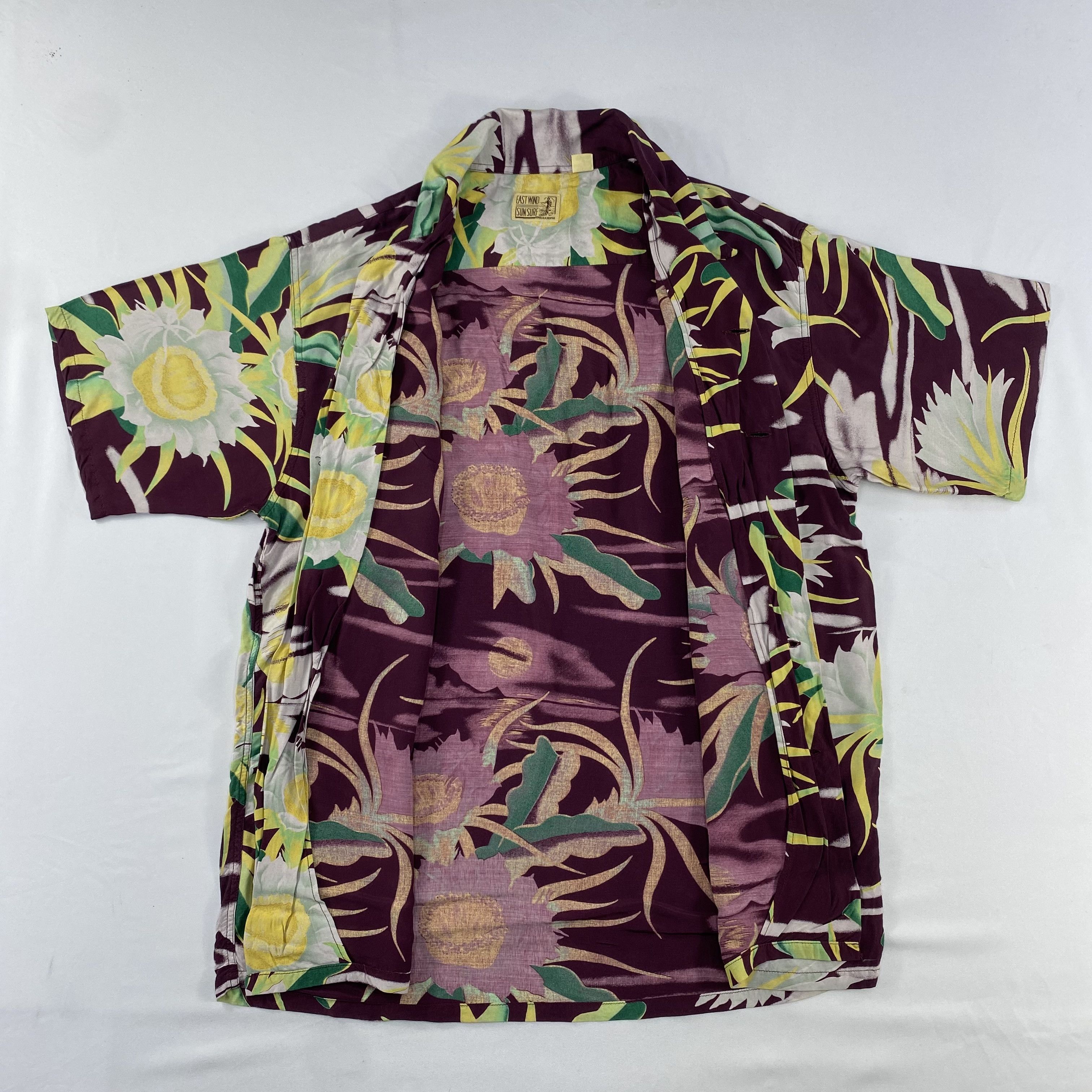Sun Surf Vintage Sun Surf Tropical Flower Hawaiian Shirt HW025 Size US S / EU 44-46 / 1 - 3 Thumbnail
