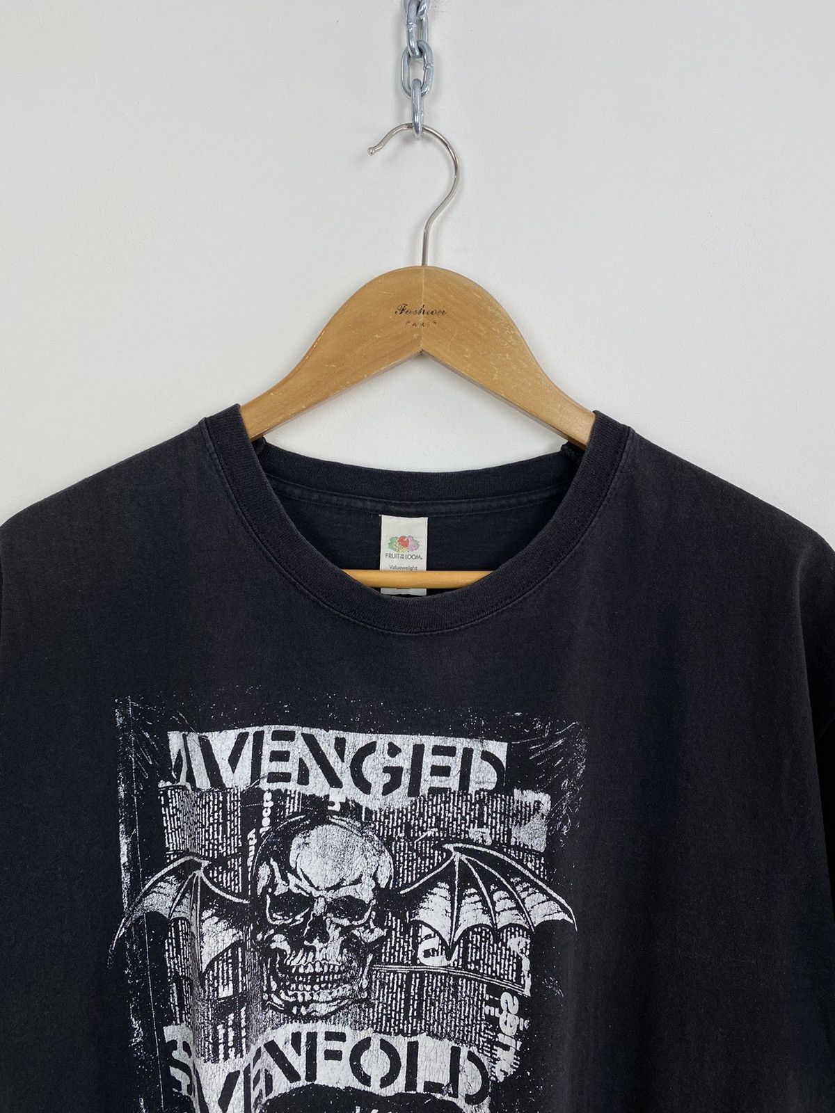 Fruit Of The Loom × Vintage Avenged Sevenfold Short Sleeve Rock T-Shirt Size XL Black Size US XL / EU 56 / 4 - 2 Thumbnail
