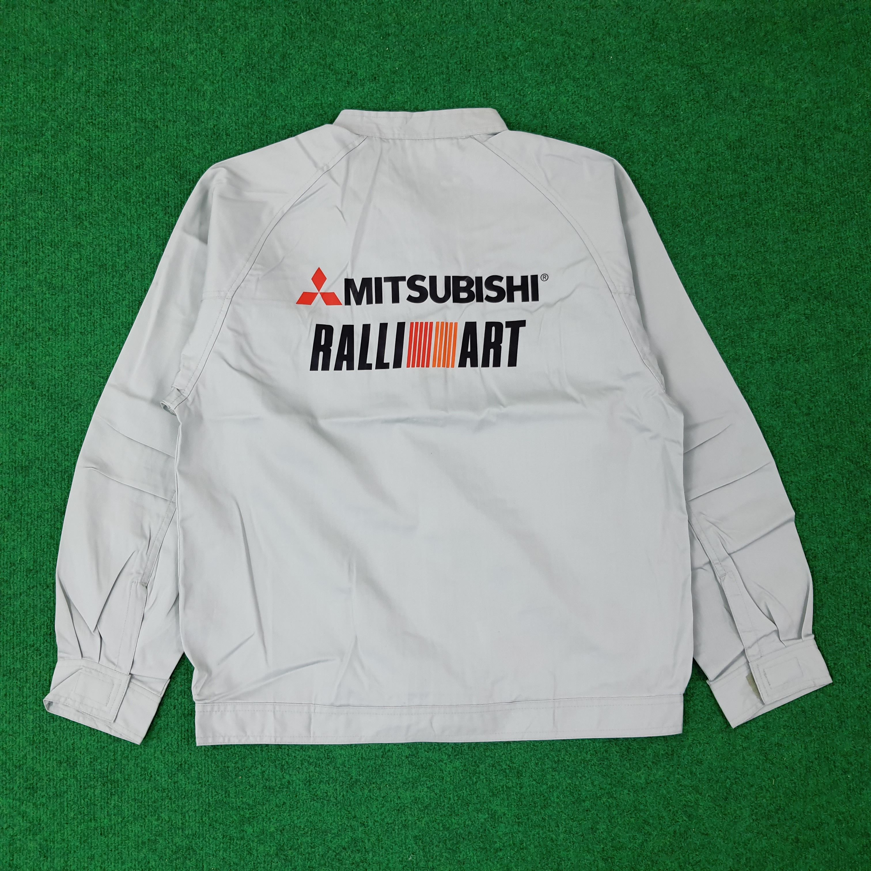 Japanese Brand Vintage Mitsubishi RalliArt Racing Sports Jacket C246N22 Size US M / EU 48-50 / 2 - 1 Thumbnail