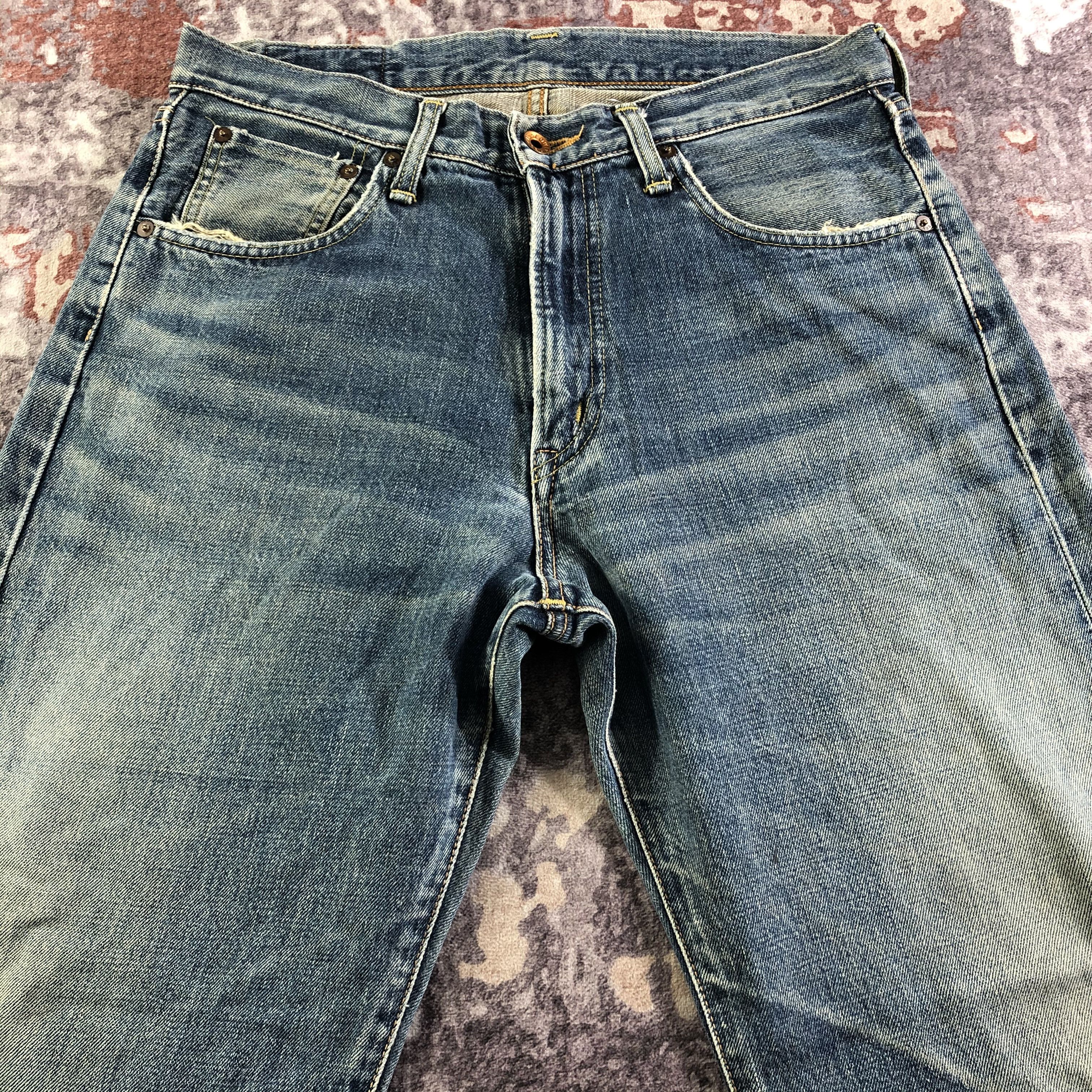 Edwin 90s Vintage Edwin 505 Selvedge Jeans-JM3596 Size US 32 / EU 48 - 3 Thumbnail
