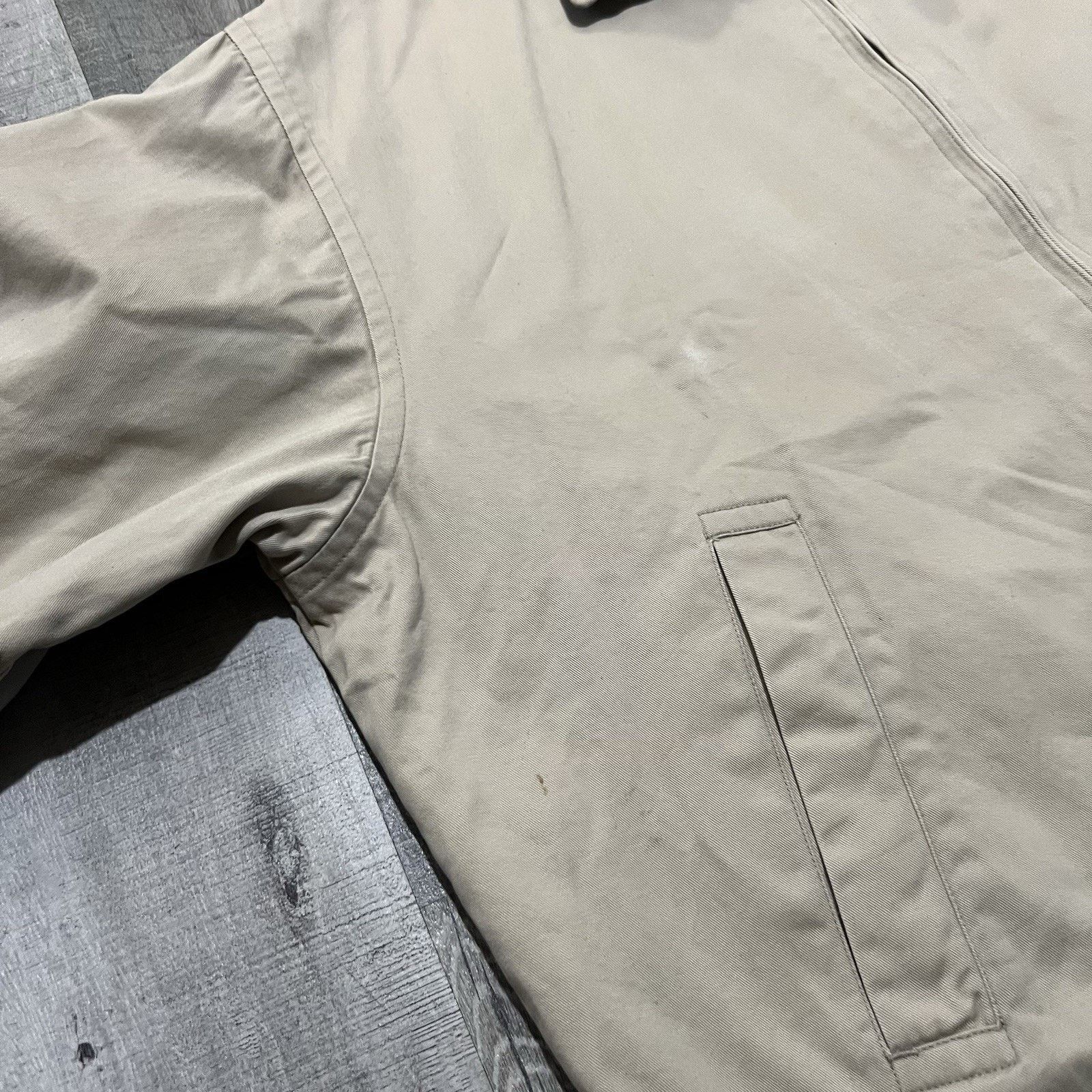 Nautica VTG Nautica Bi Swing Bomber Jacket 90s Beige Multicolor Size US L / EU 52-54 / 3 - 8 Thumbnail