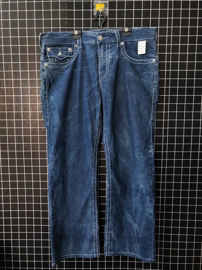 True Religion Vintage True Religion Corduroy Style Size US 36 / EU 52 - 1 Thumbnail