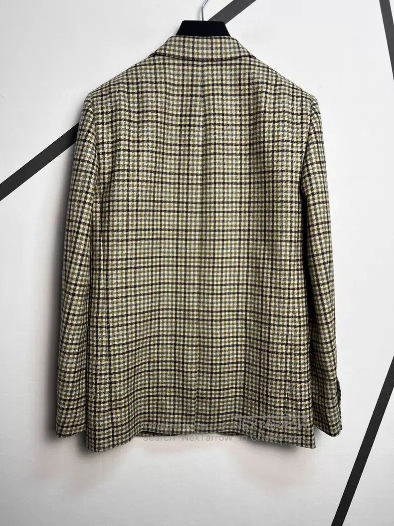 Celine CELINE Prince of Wales Check Wool and Cashmere Suit Size XS / US 0-2 / IT 36-38 - 2 Thumbnail