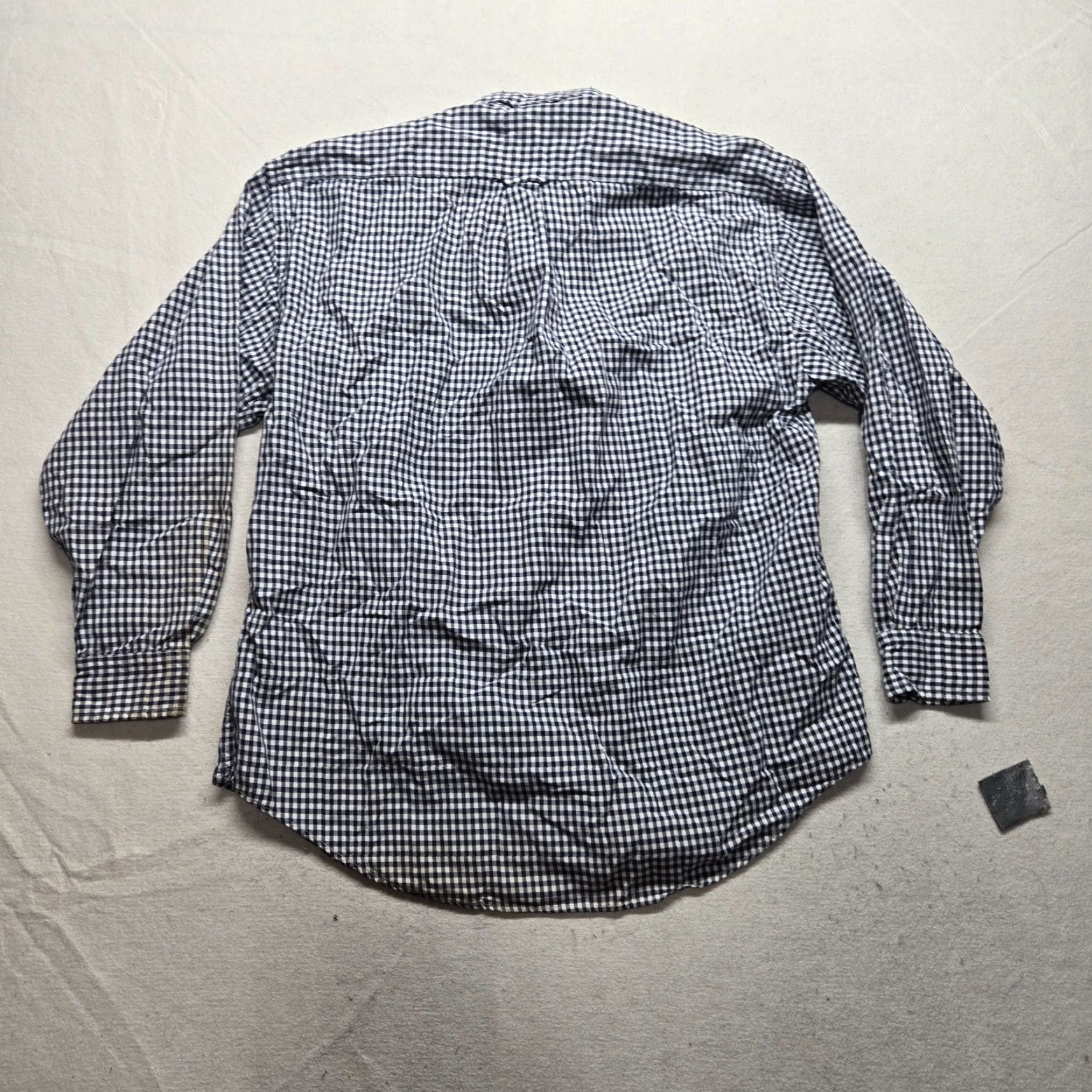 Evergreen Evergreen Shirt Button-Up Long Sleeve Black 100% Cotton Men L Casual Vintage No N/A Size US L / EU 52-54 / 3 - 7 Thumbnail