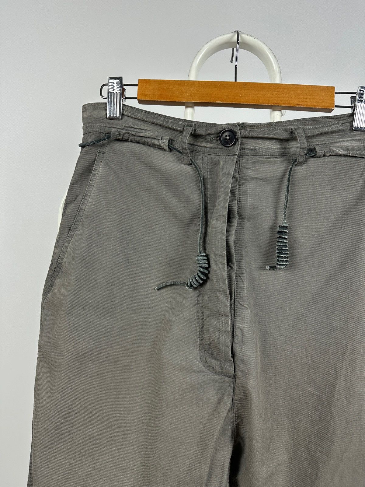 Rundholz Rundholz DIP Drop Crotch Drawstring Waist Tapered Pants Size 26" / US 2 / IT 38 - 4 Thumbnail
