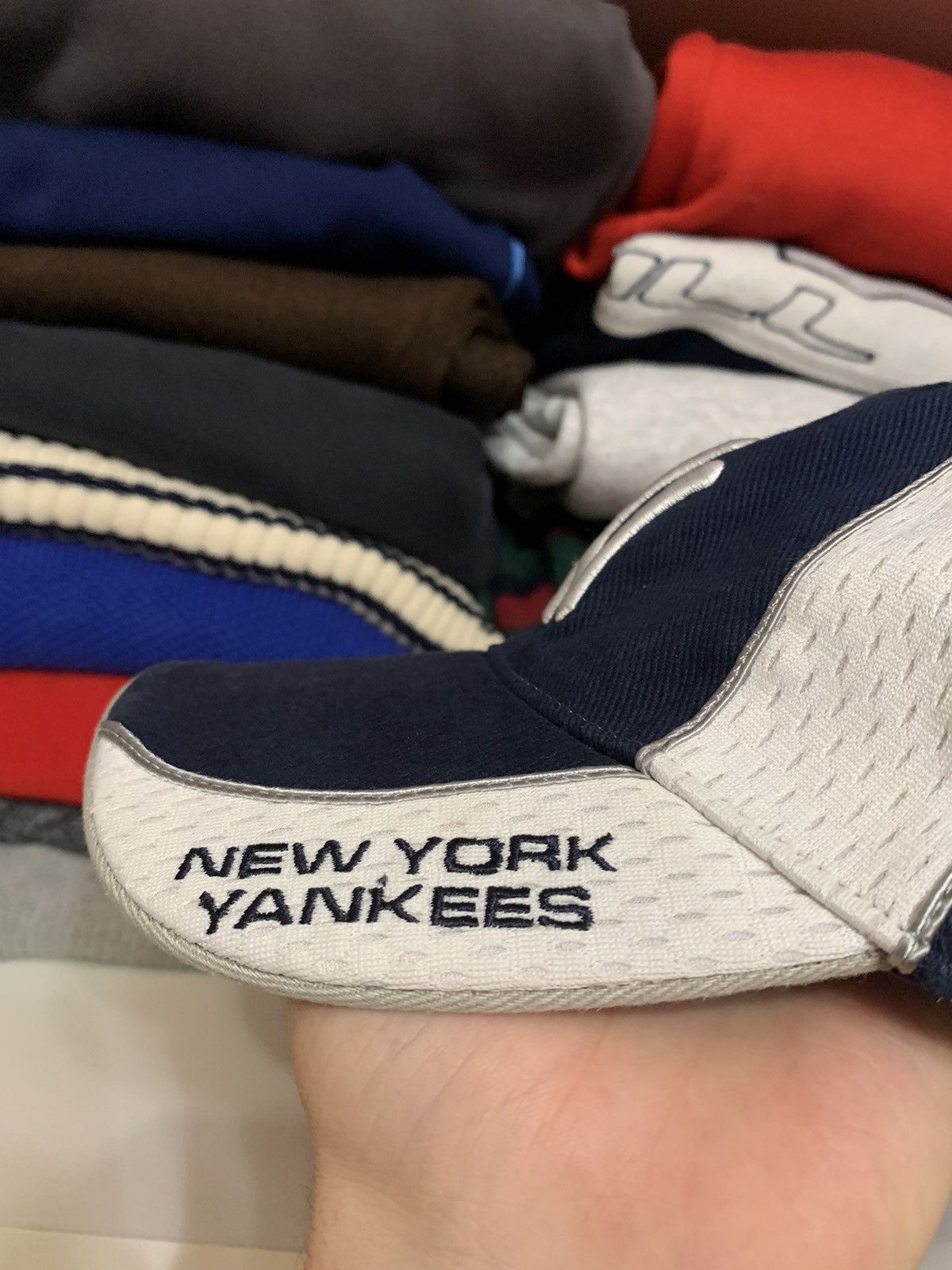New York Yankees × Vintage Vintage New York Yankees Big Logo Cap Hat Size ONE SIZE - 16 Thumbnail