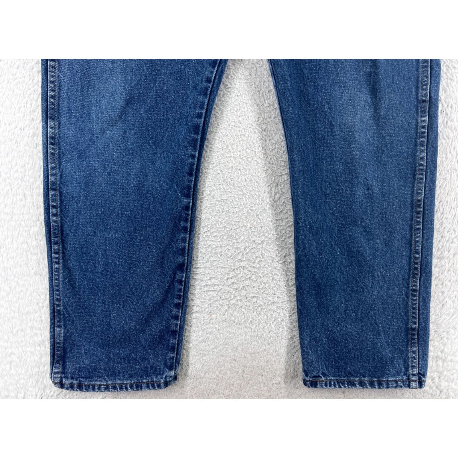 Denime Rustler Jeans Mens 40 Blue Denim Straight Leg 100% Cotton Western Shirt Size US 40 / EU 56 - 4 Thumbnail