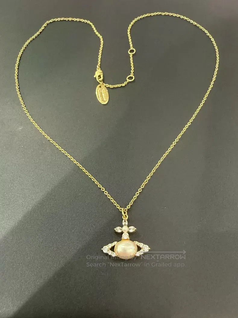 Vivienne Westwood Vivienne Westwood Saturn Necklace Size ONE SIZE - 1 Thumbnail