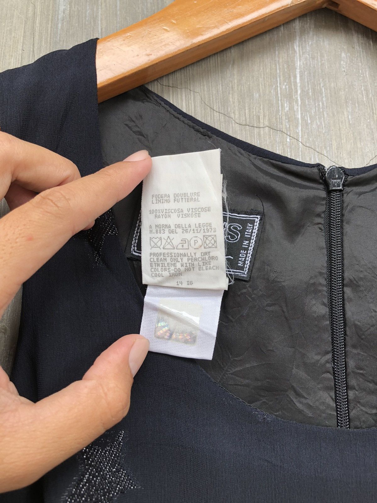 Versace Versus Gianni Versace Star Pattern Women Midi Dress Size XS / US 0-2 / IT 36-38 - 6 Thumbnail