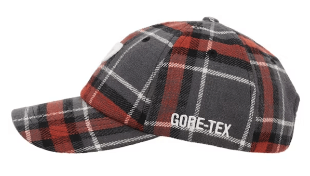 Goretex × Palace Palace Gore-Tex Plaid P 6-Panel Hat Grey Check Size ONE SIZE - 2 Thumbnail