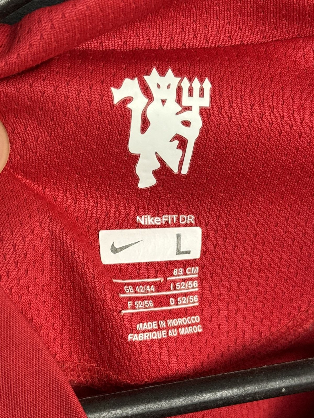 Nike Manchester United 07/09 Home Football Jersey T-Shirt Size US L / EU 52-54 / 3 - 19 Thumbnail