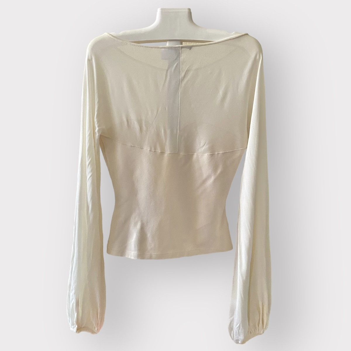Alexander McQueen “Lee” Mcqueen Era 2005 Corset Sheer mesh Longsleeve Size M / US 6-8 / IT 42-44 - 3 Thumbnail