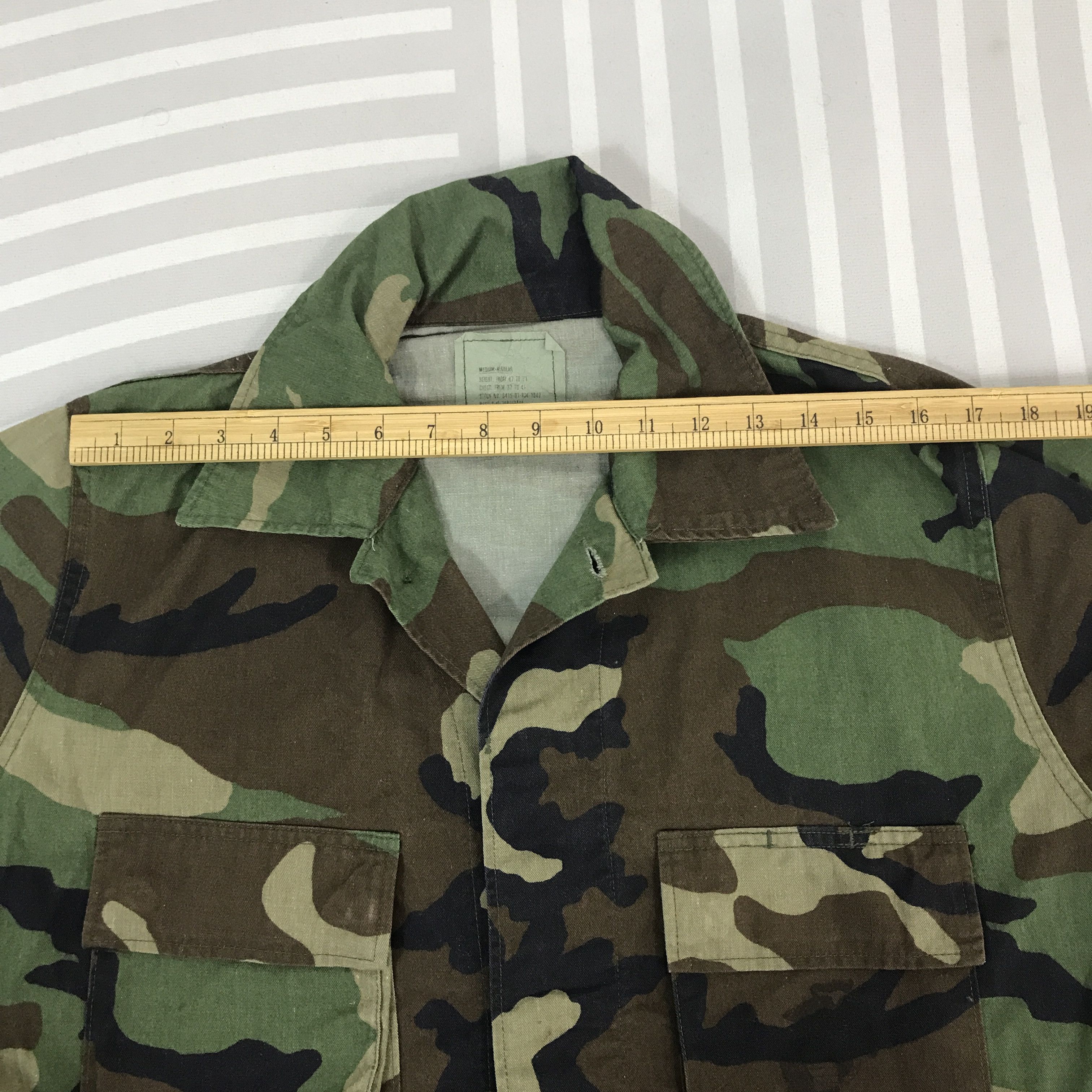 Other Vintage USMC Us Army Camo Cropped Style Jacket Size US L / EU 52-54 / 3 - 5 Thumbnail