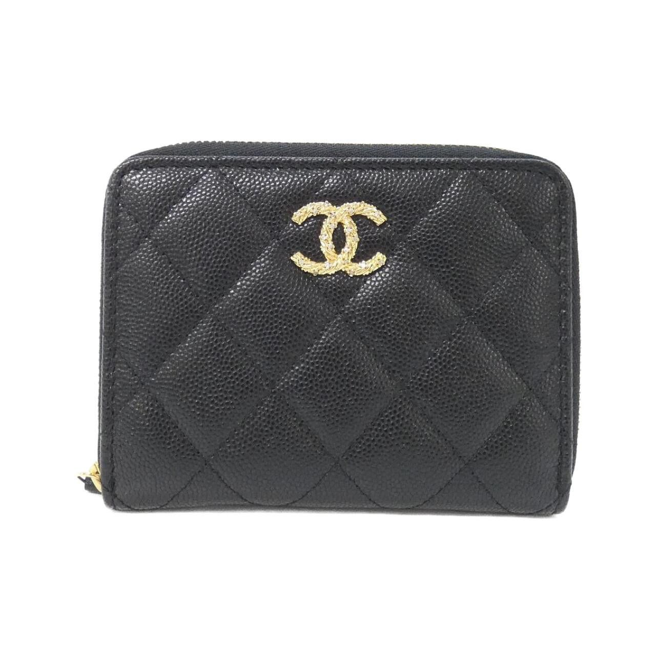 Chanel Chanel Chanel Caviar Skin Wallet Leather Short Wallet AP5082 DUTY FREE for USA Size ONE SIZE - 1 Thumbnail