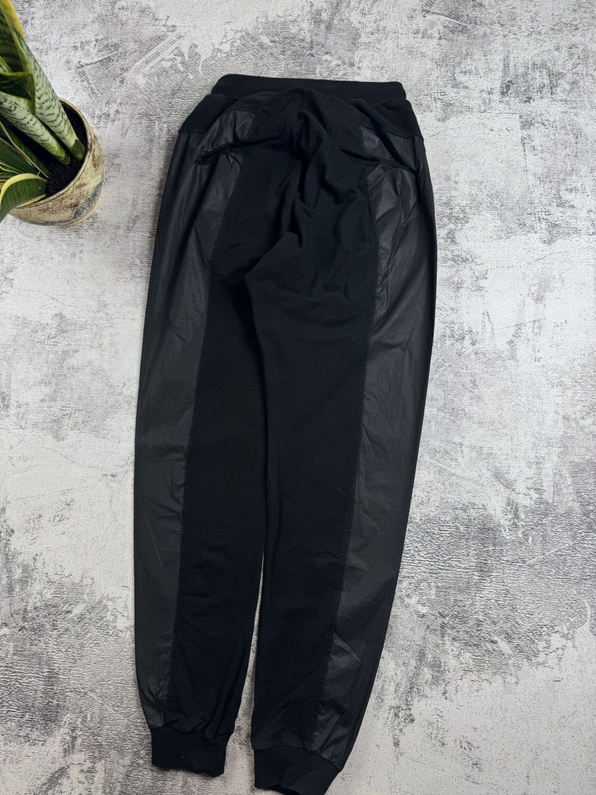 Andrea Ya'aqov Andrea Yaaqov Y2K Avant Gard Cotton Design Nylon Sweat Pants Trousers Bottoms Size US 30 / EU 46 - 14 Thumbnail