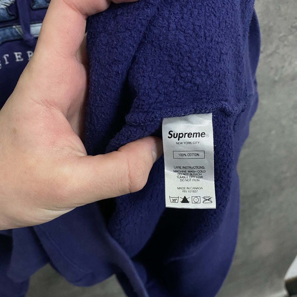 Supreme Vintage Supreme hoodie big logo Size US L / EU 52-54 / 3 - 14 Thumbnail