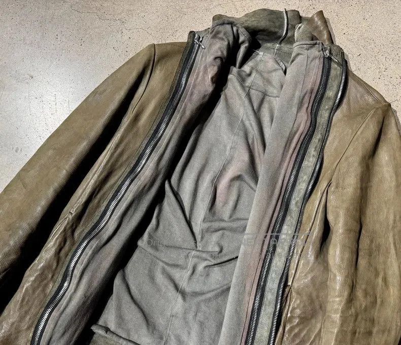 Guidi Guidi Baby Calf Leather High Neck Jacket . Size US M / EU 48-50 / 2 - 6 Thumbnail
