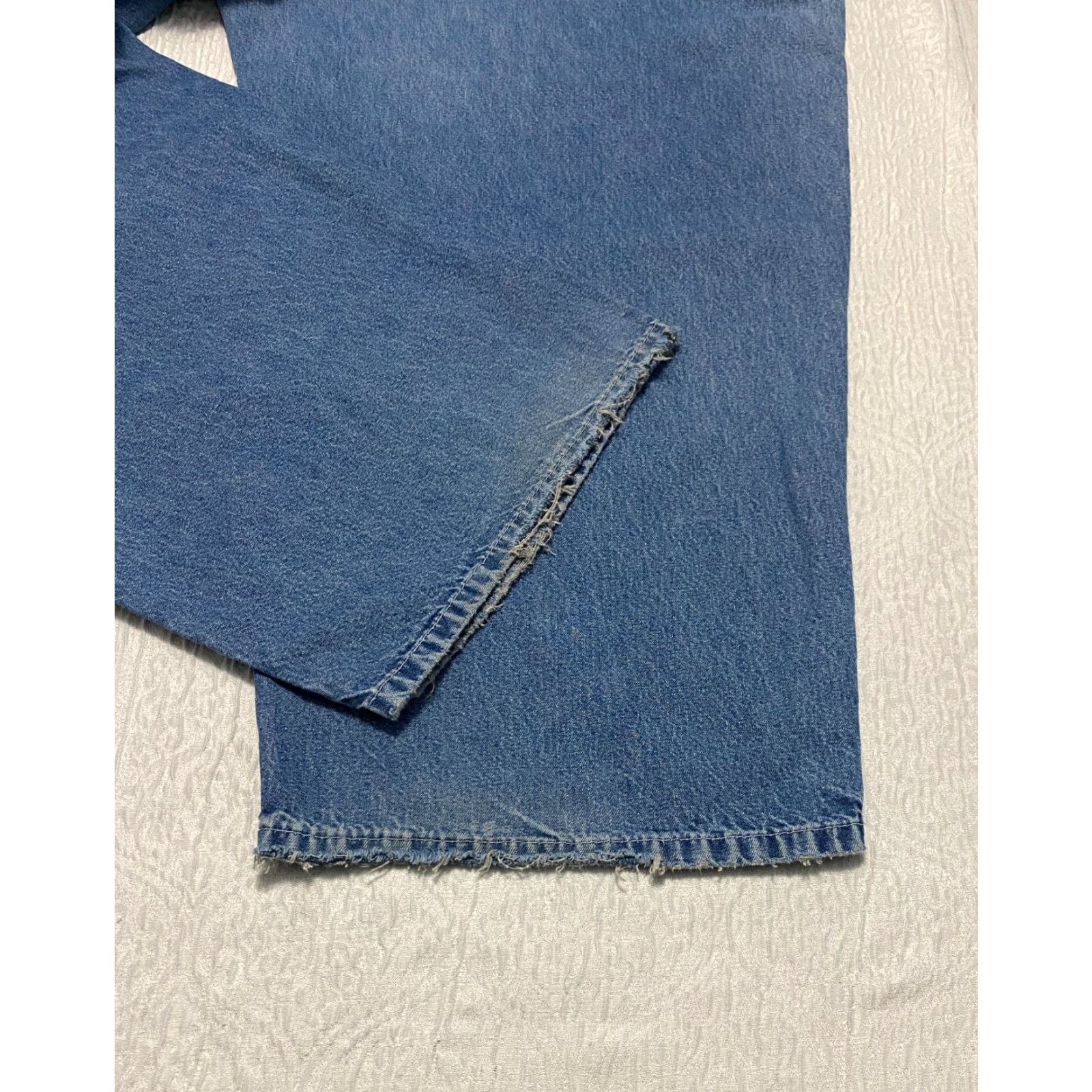 Carhartt VINTAGE Carhartt Carpenter Jeans Mens 52x29 Blue Carhartt Carpenter Jeans Mens 52x29 Blue Faded Size US 36 / EU 52 - 3 Thumbnail
