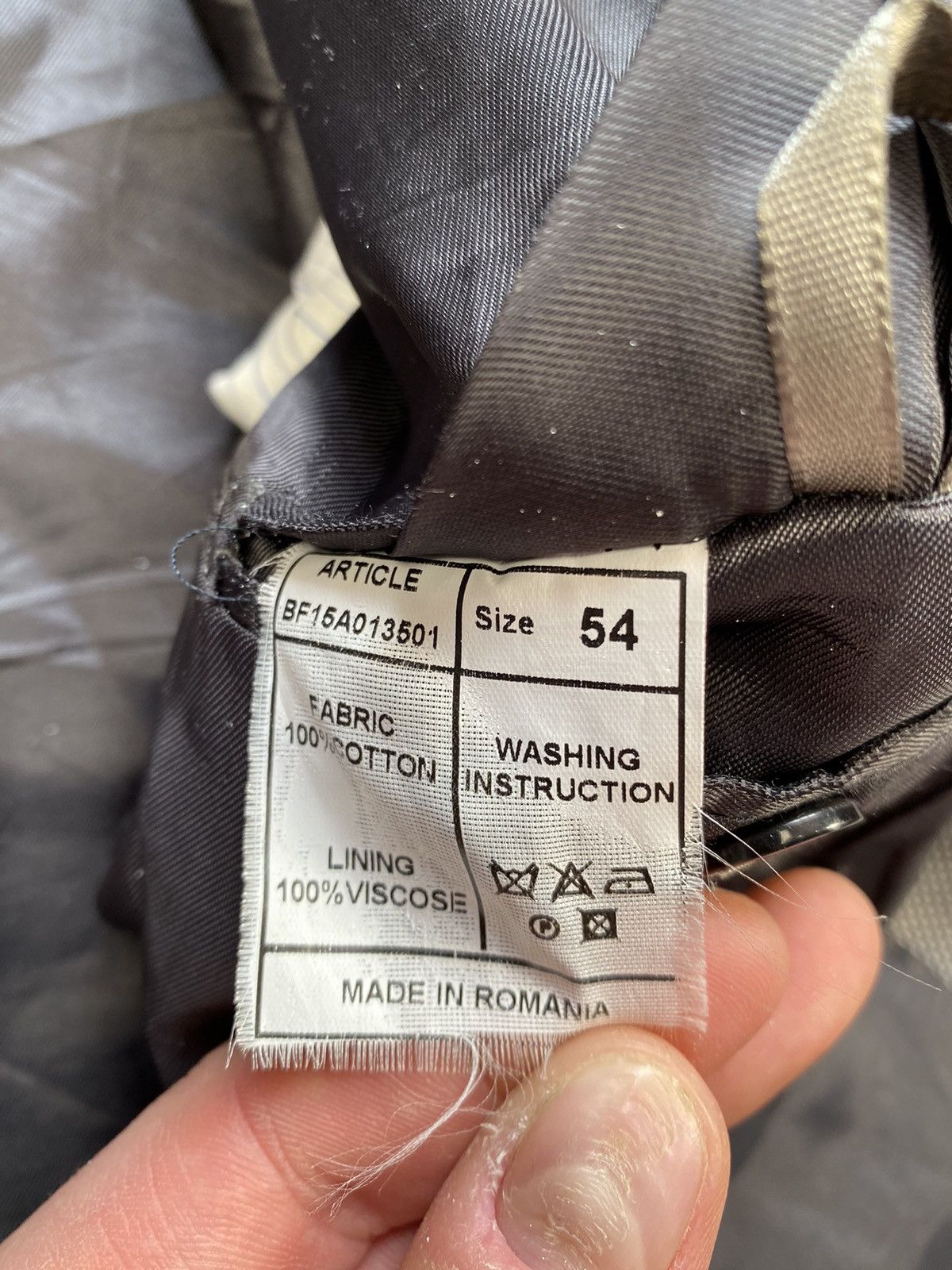 Boggi Boggi men’s grey blazer jacket size 54 Size US L / EU 52-54 / 3 - 18 Thumbnail
