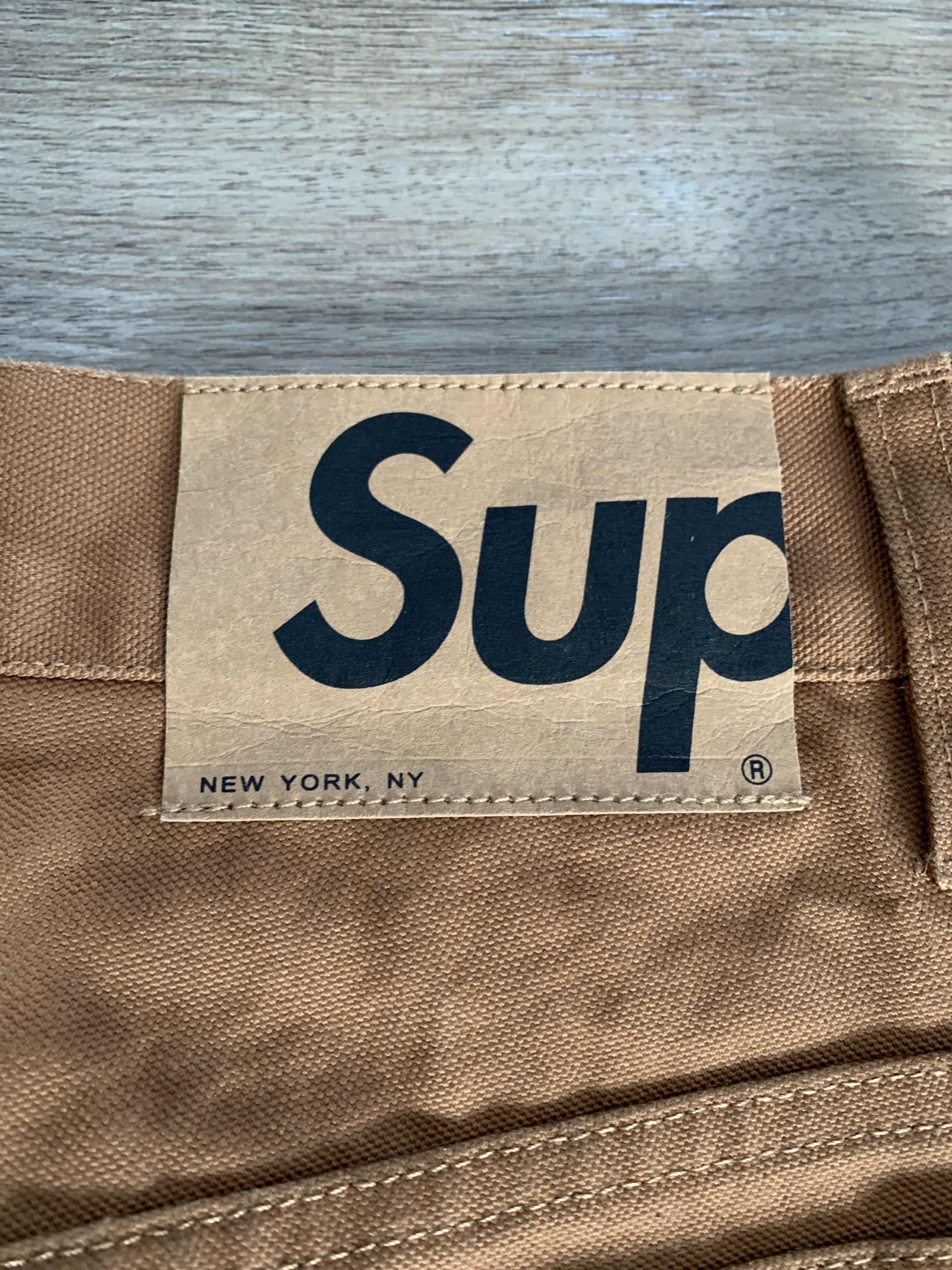 Supreme Supreme Brown Work Pants Size US 32 / EU 48 - 4 Thumbnail