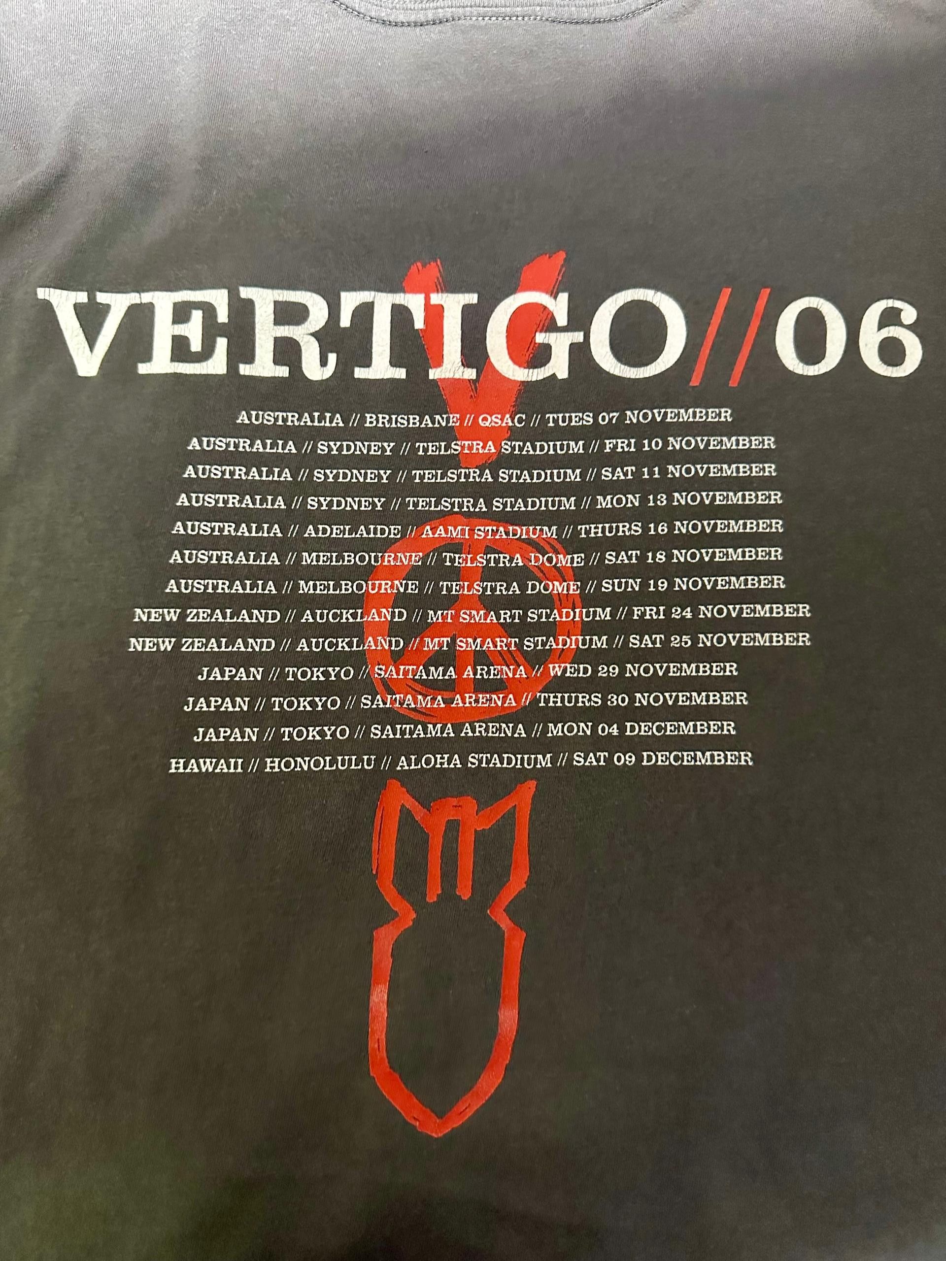 American Apparel × Band Tees Vintage U2 Vertigo 2006 AU, NZ, Japan & Hawaii Tour T-Shirt Size US S / EU 44-46 / 1 - 5 Thumbnail