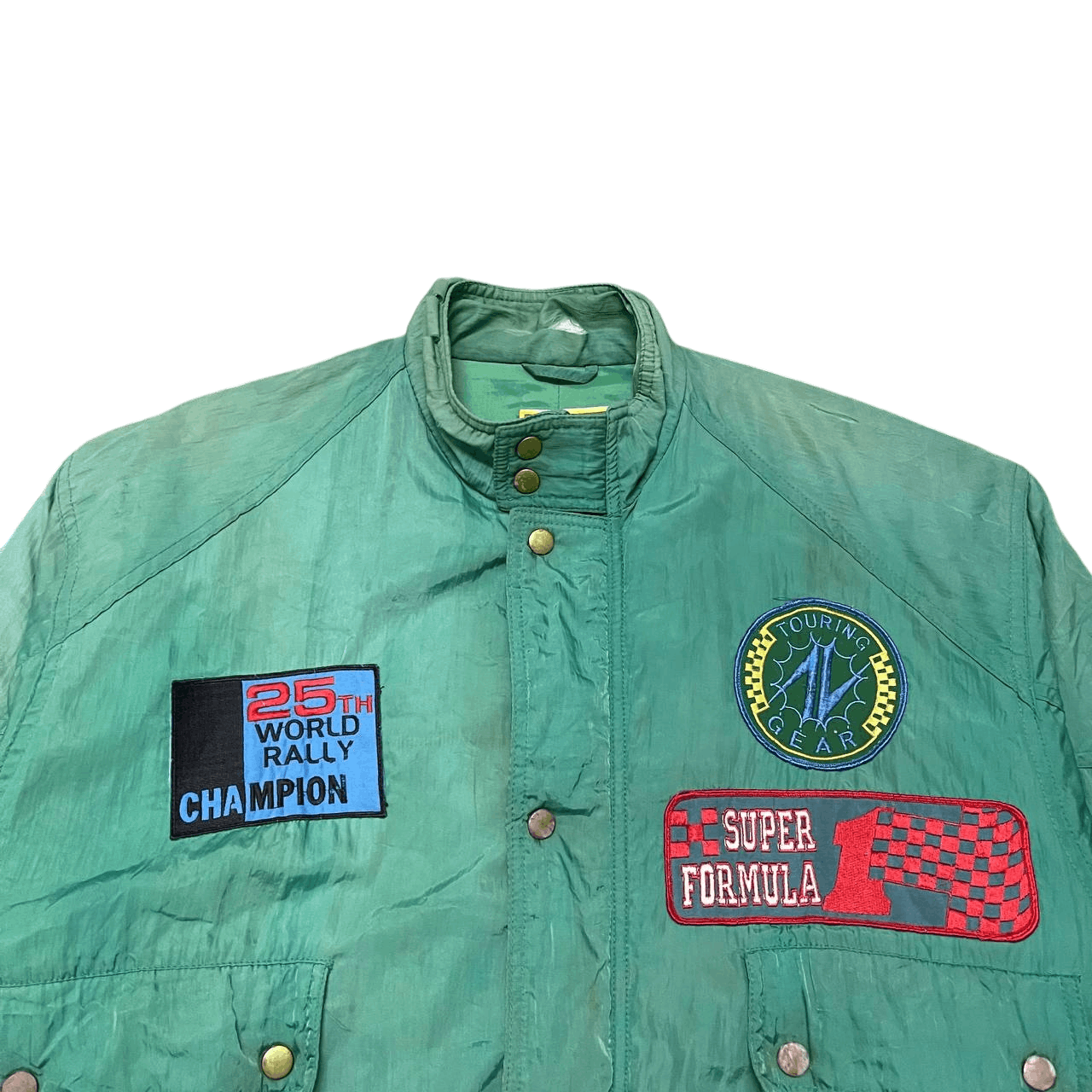 Formula 1 Vintage Formula 1 Grand Ships Rally Bomber Jacket Size US M / EU 48-50 / 2 - 2 Thumbnail