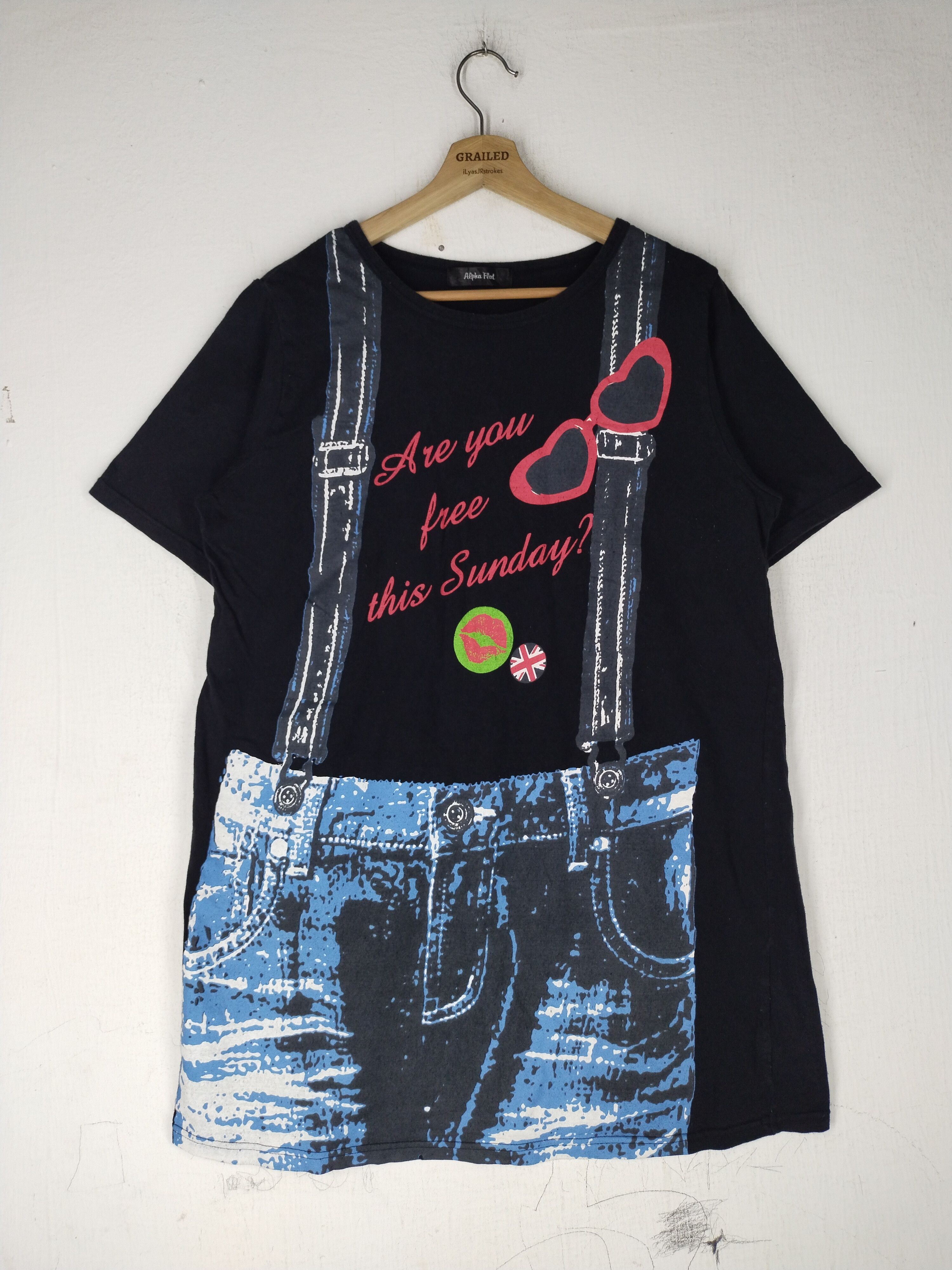 Japanese Brand Alpha Flag Punks Seditionaries if six was nine Shirt Tee Size M / US 6-8 / IT 42-44 - 1 Thumbnail