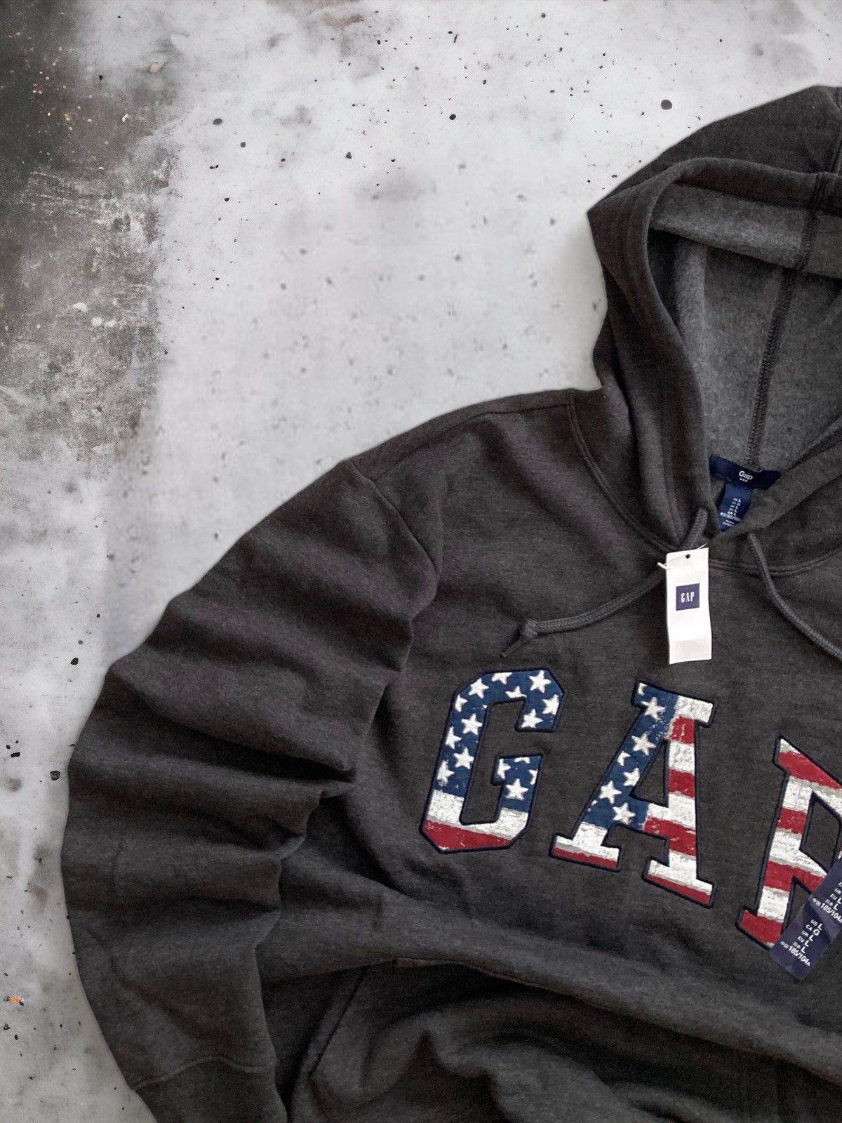 Gap Vintage GAP american flag patriotic hoodie sweatshirt L USA Size US L / EU 52-54 / 3 - 5 Thumbnail