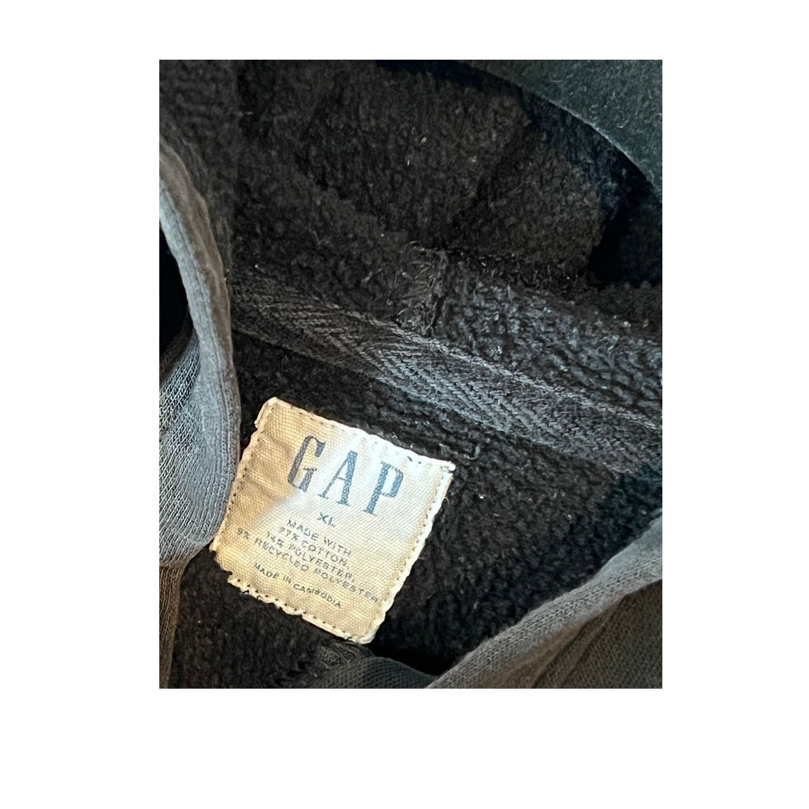 Gap The Gap Pullover Black Hoodie Mens L Size US L / EU 52-54 / 3 - 3 Thumbnail