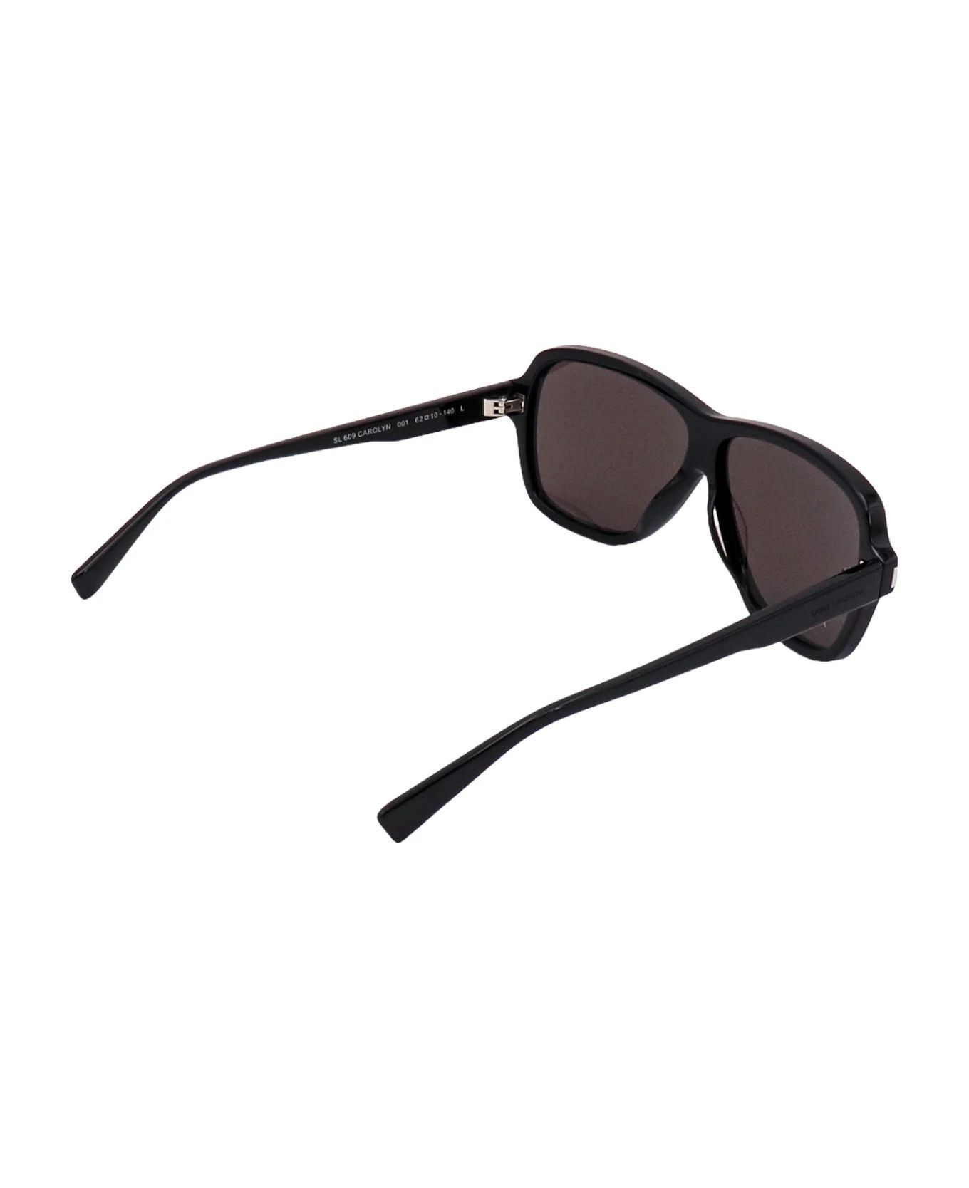Saint Laurent Paris o1bcso1str0426 Size:OS/Sl 609 Carolyn Sunglasses in Black Size ONE SIZE - 2 Thumbnail