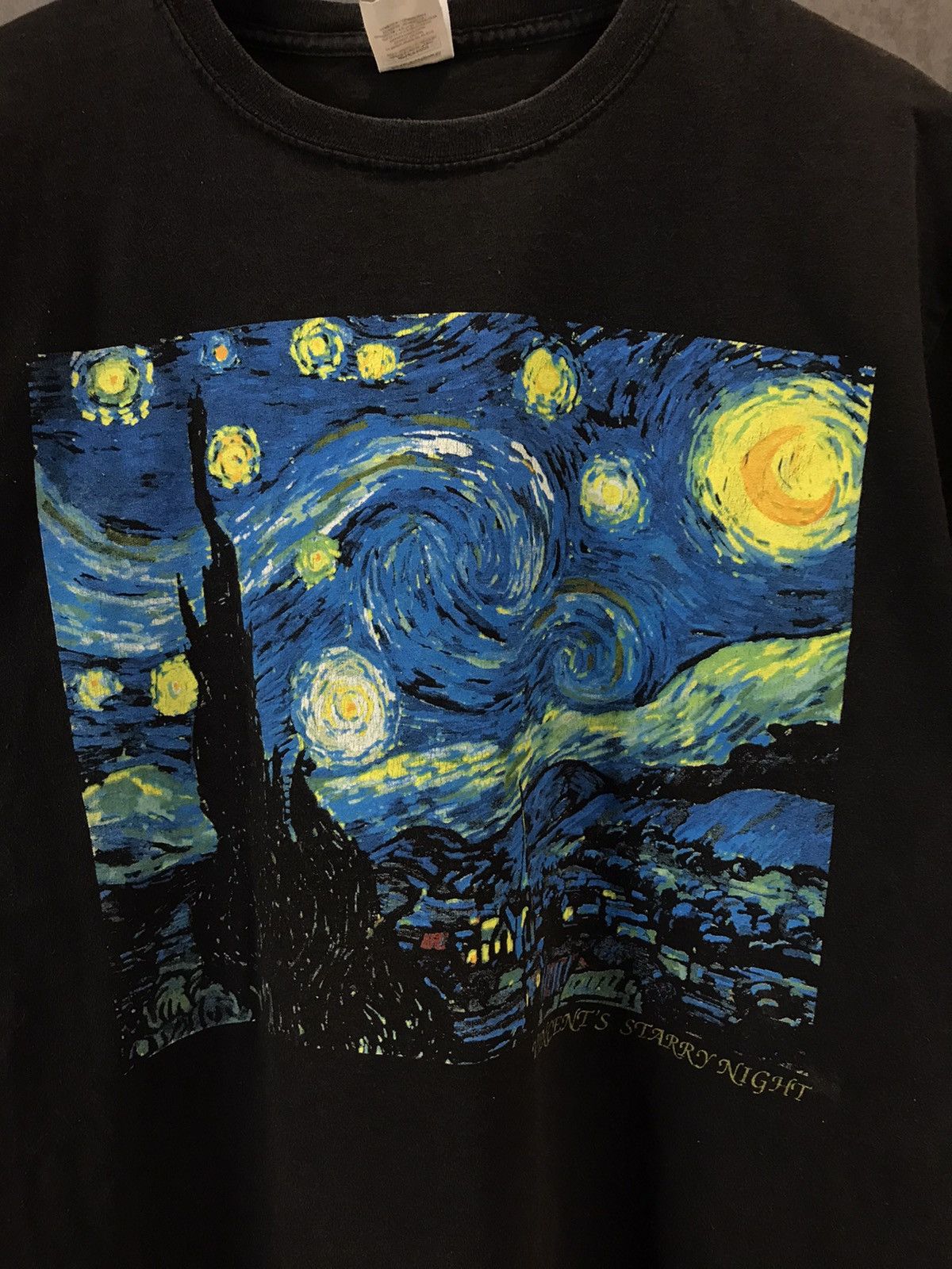 Vintage Vincent Van Gogh art vintage tee Size US L / EU 52-54 / 3 - 3 Thumbnail