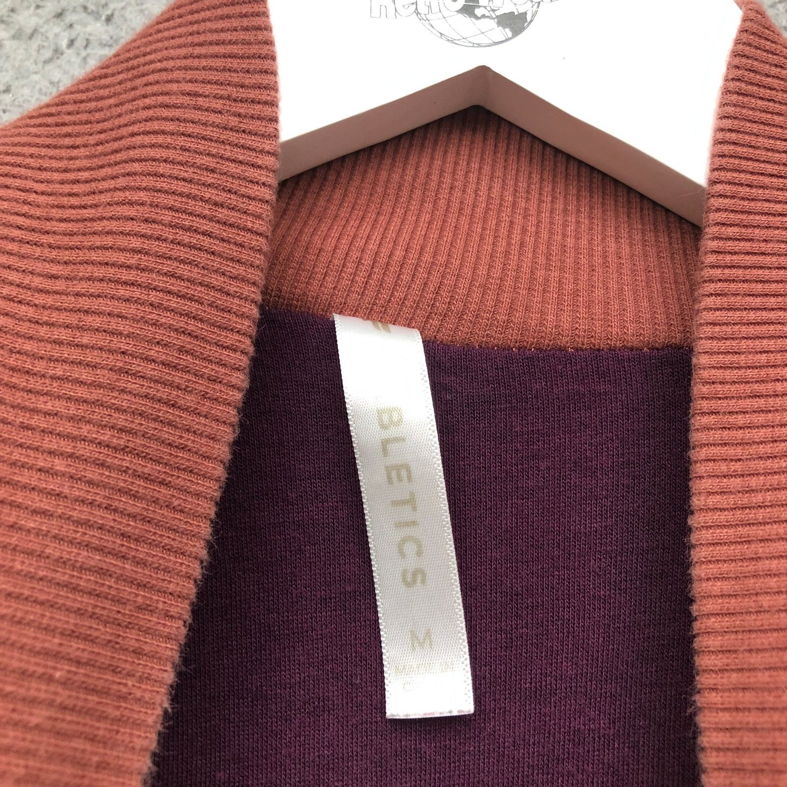 Fabletics Fabletics Sherpa 1/2 Zip Pullover Sweatshirt Women M Orange Size M / US 6-8 / IT 42-44 - 3 Thumbnail