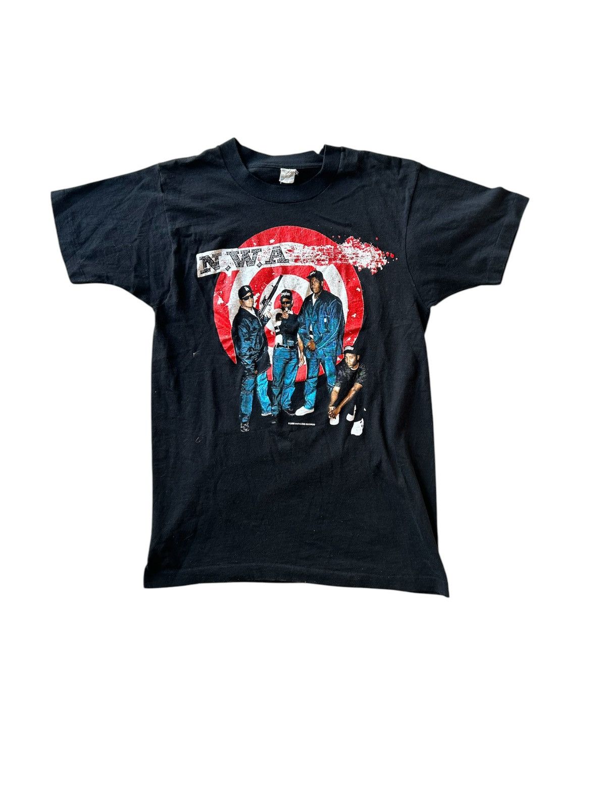 1990 N.W.A Ruthless Record Tシャツ L USA製 Vintage 1990 N.W.A Ruthless records T size L | Grailed