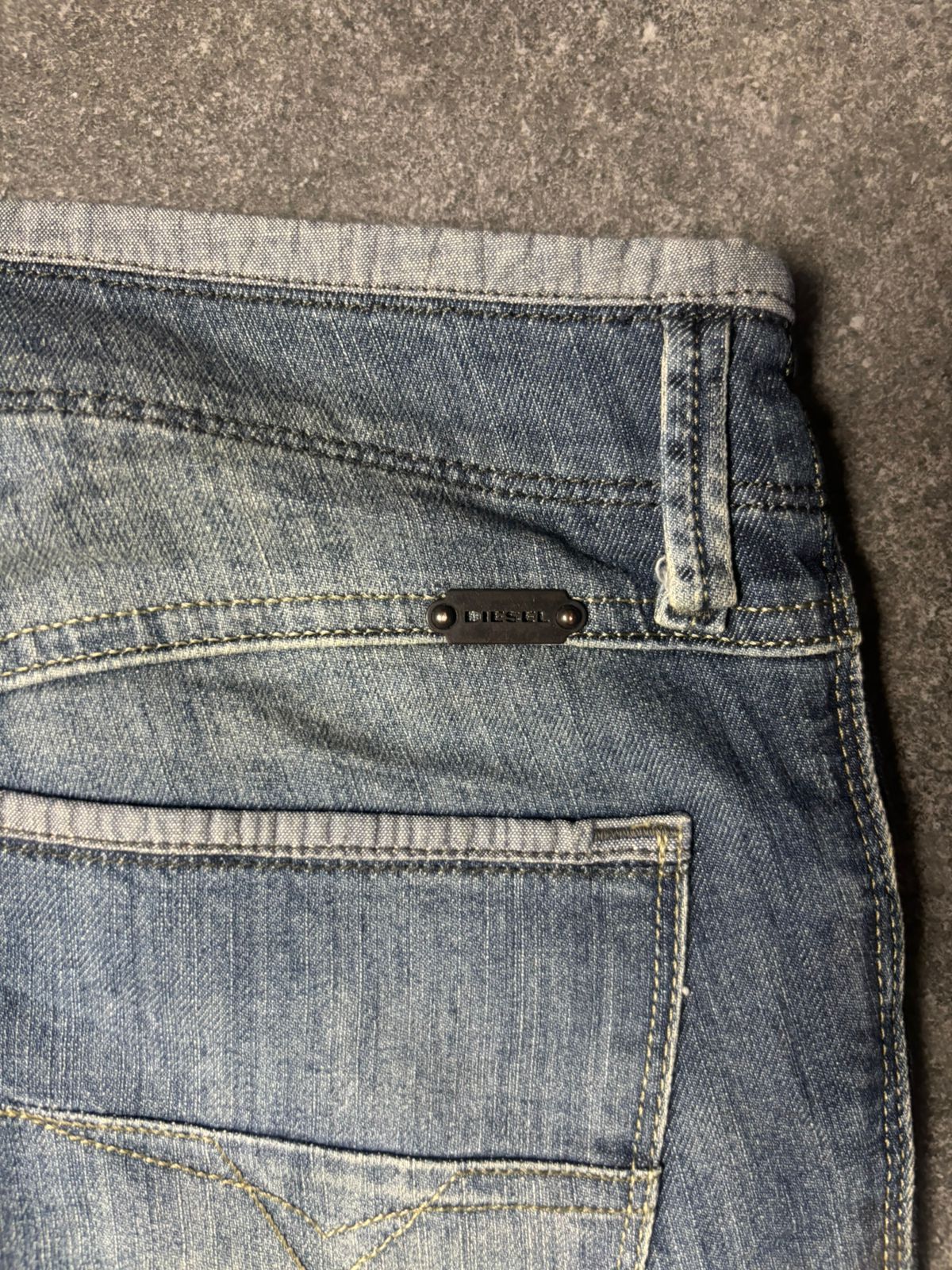 Diesel 2000s Diesel Melty Super Flared Stretch Jeans Size 28" / US 6 / IT 42 - 10 Thumbnail