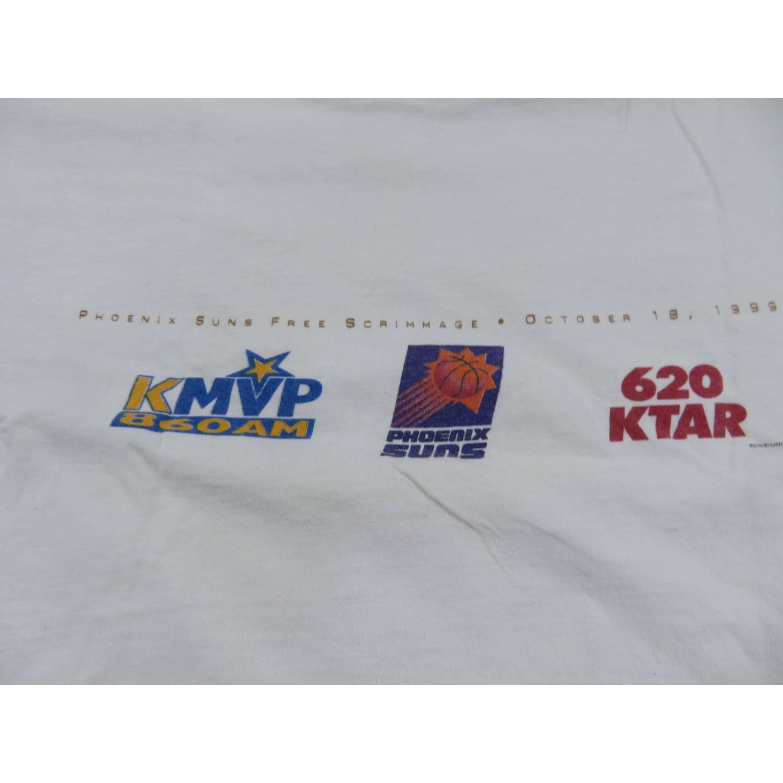 Delta Jason Kidd Phoenix Suns 1999 T-Shirt, Double-Sided, White XL Size US XL / EU 56 / 4 - 4 Thumbnail