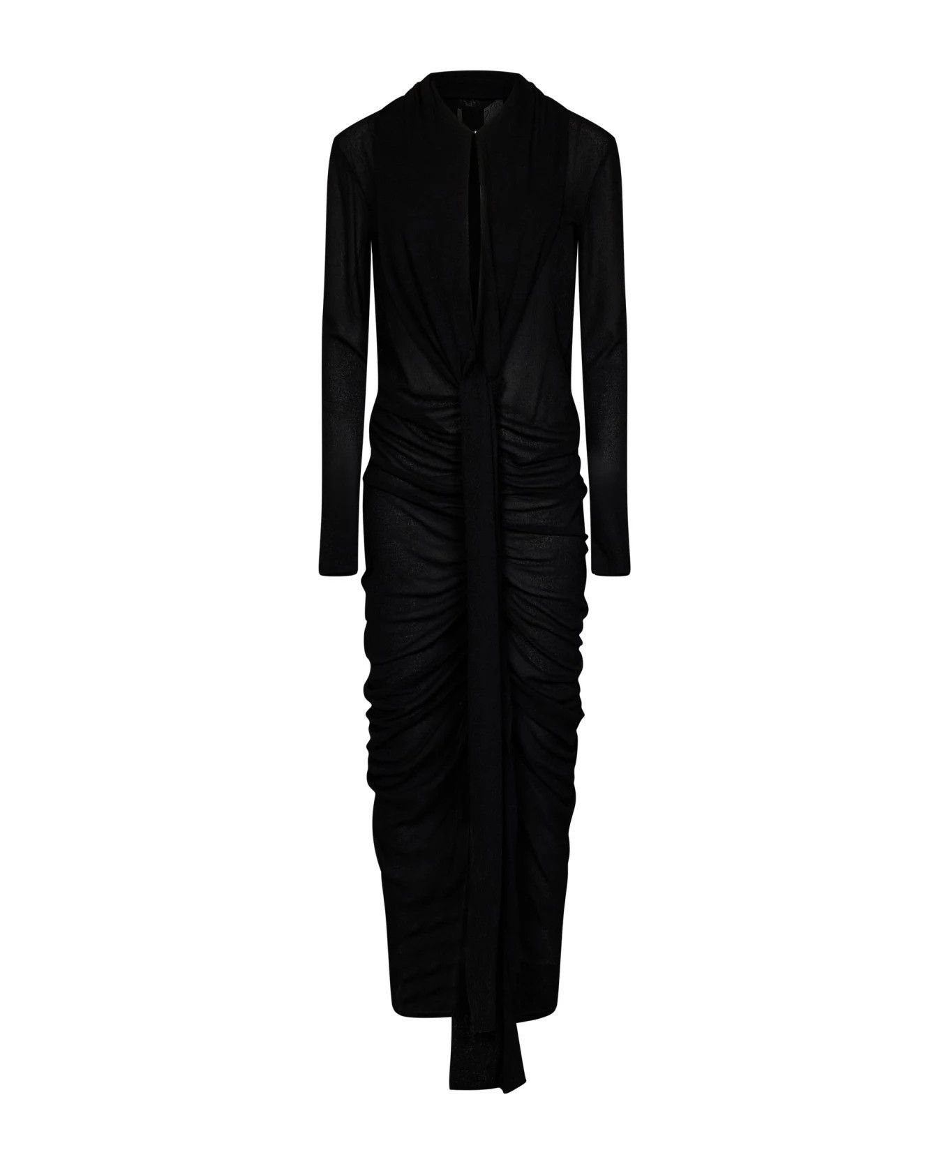 o1n1vont0326 Long Dress in Black