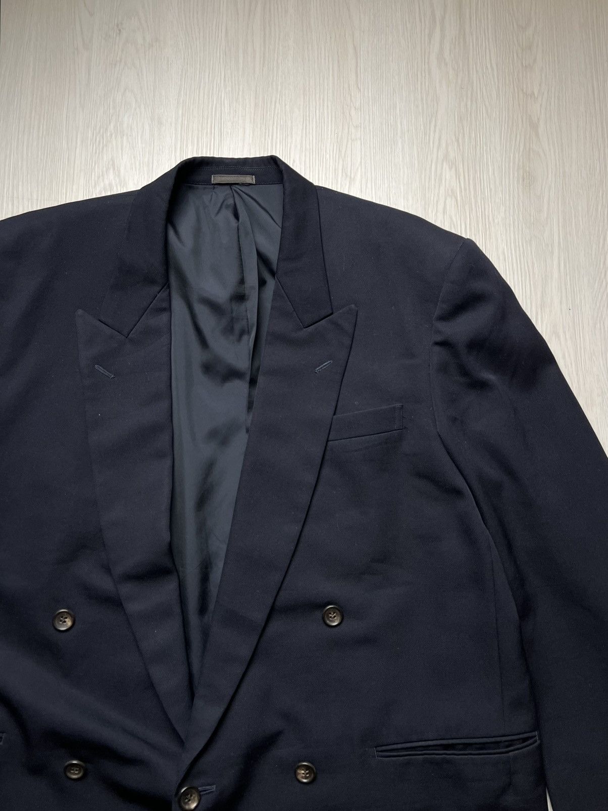 Comme des Garcons Homme Plus Aw1992 Vintage Comme Des Garcons Homme Blazer Jacket Size US L / EU 52-54 / 3 - 2 Thumbnail