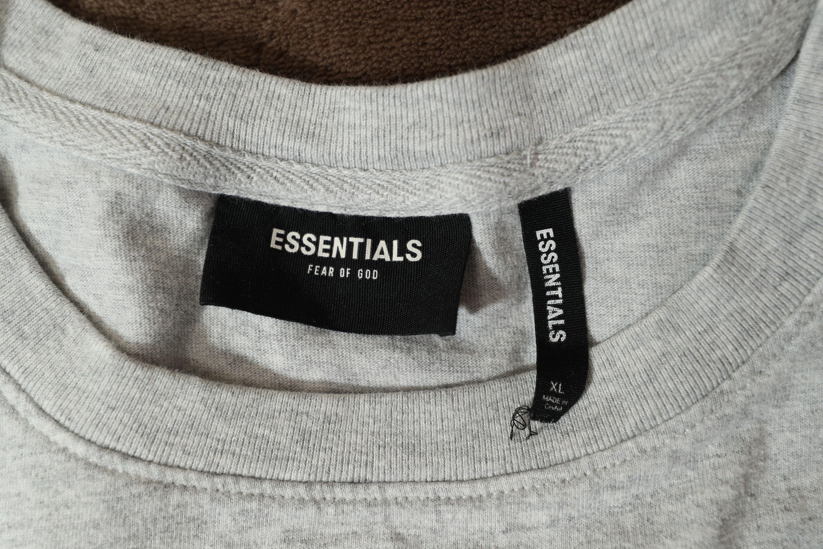 Fear of God Fear of God Essentials 3m Logo Reflective Boxy Tee (XL) Size US XL / EU 56 / 4 - 7 Thumbnail