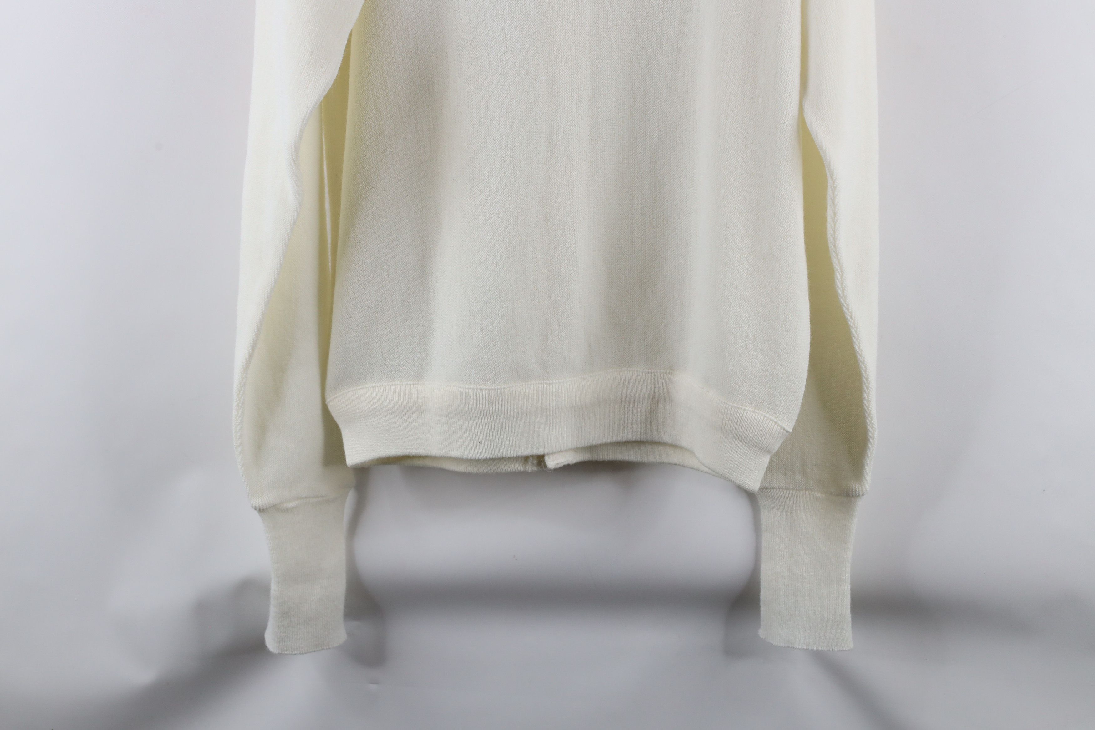 Vintage Vinage 70s Streetwear Paper Knit Cardigan Sweater USA Size US M / EU 48-50 / 2 - 8 Thumbnail