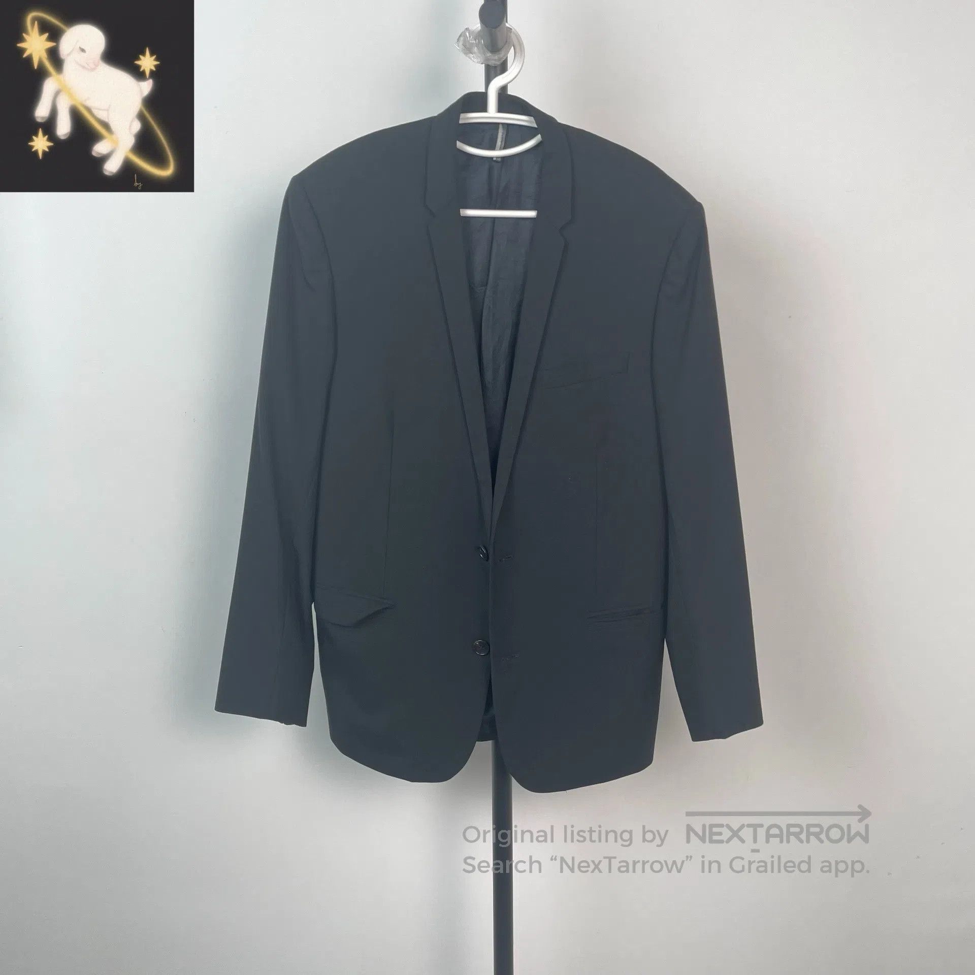 Dior Dior Black suit lapel jacket| Size US M / EU 48-50 / 2 - 1 Thumbnail