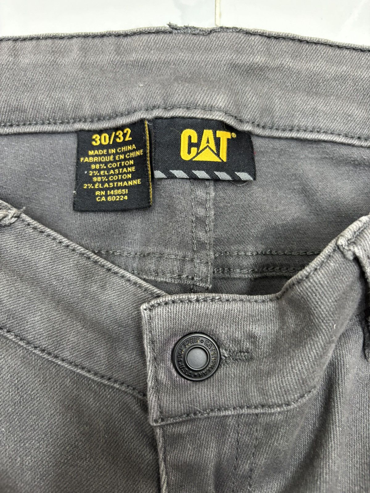 Caterpillar 🔥CATERPILLAR Double Knee Workwear Carpenter Pant Nice Faded Size US 30 / EU 46 - 12 Thumbnail