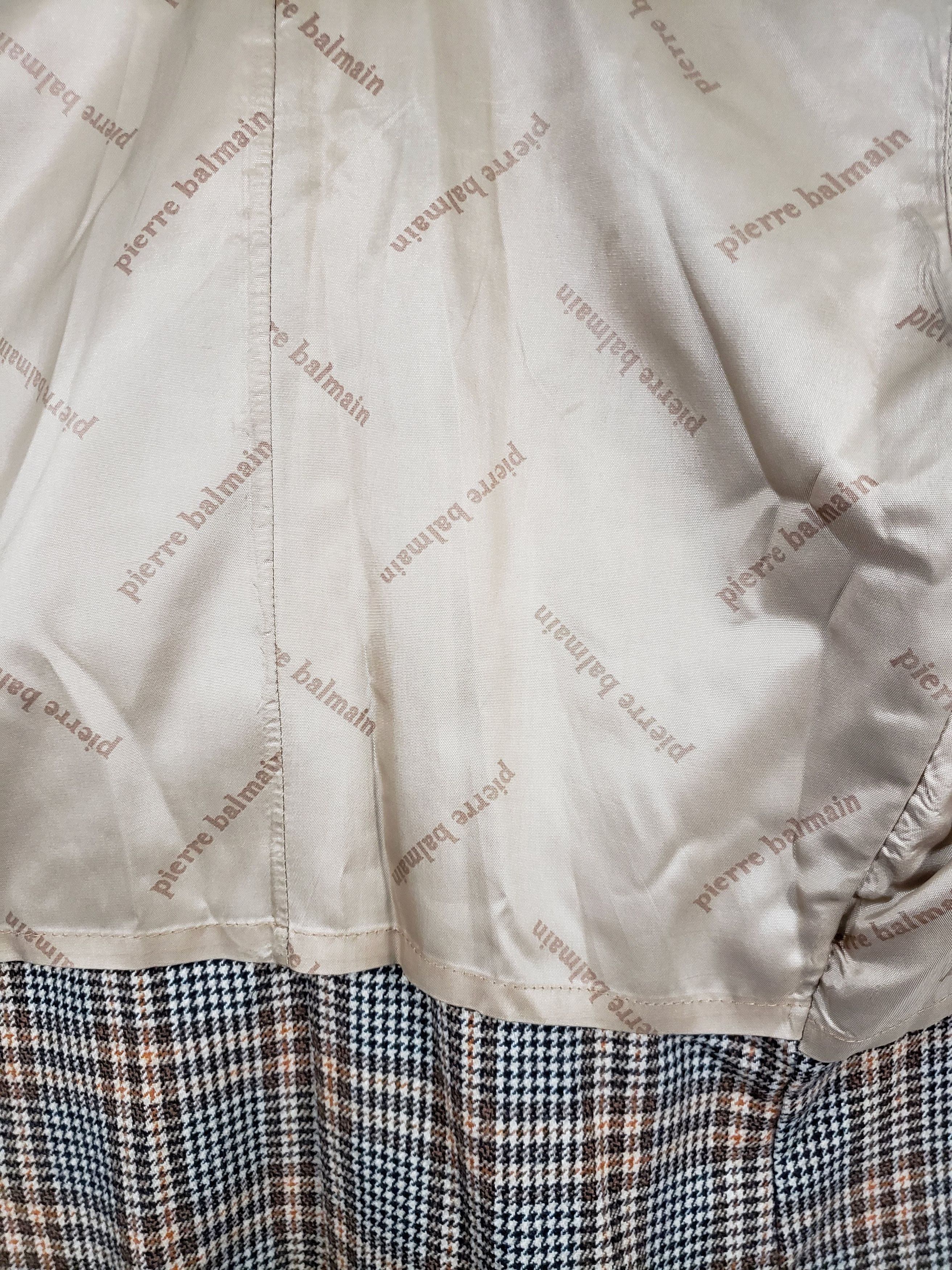 Designer × Pierre Balmain × Vintage Mint Vtg 70s Pierre Balmain button-up leather disco jacket Size US S / EU 44-46 / 1 - 8 Thumbnail