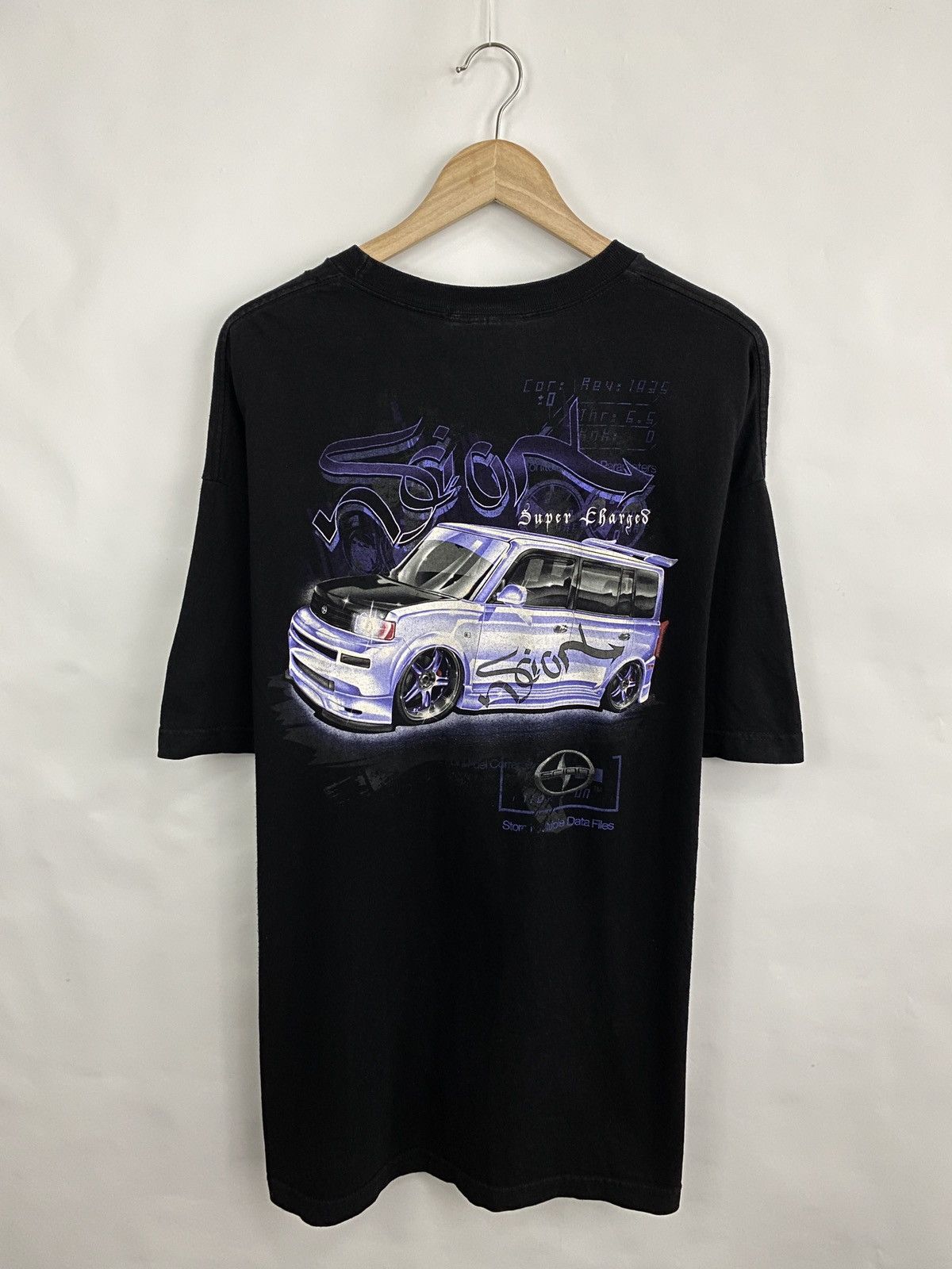 Yamaha Vintage Y2K Toyota Scion Retro Sport Car T-shirt cadillac Size US XXL / EU 58 / 5 - 3 Thumbnail