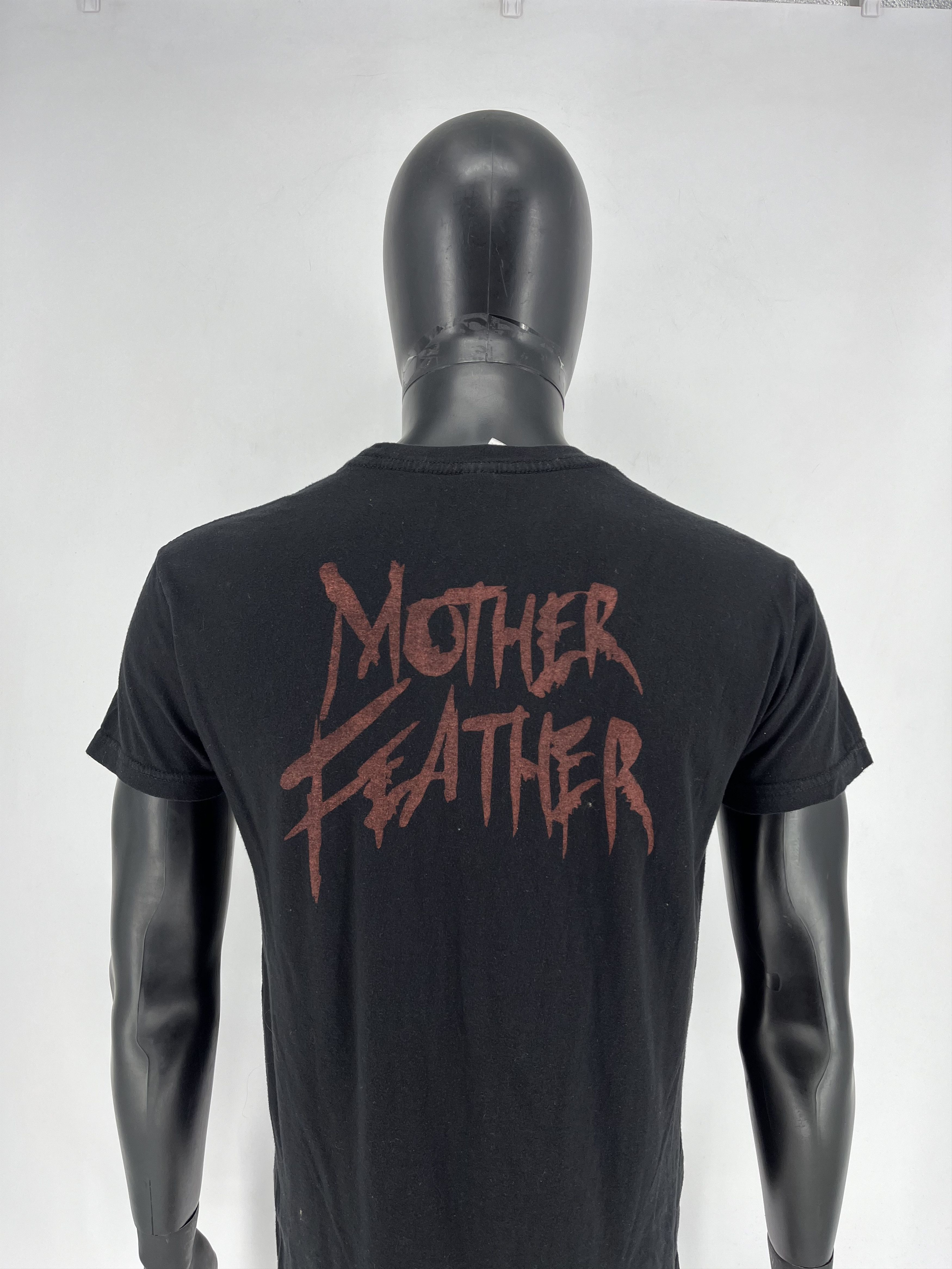 Band Tees × Vintage Vintage Mother Feather Logo On Black Horror Face Size S Size US S / EU 44-46 / 1 - 9 Thumbnail