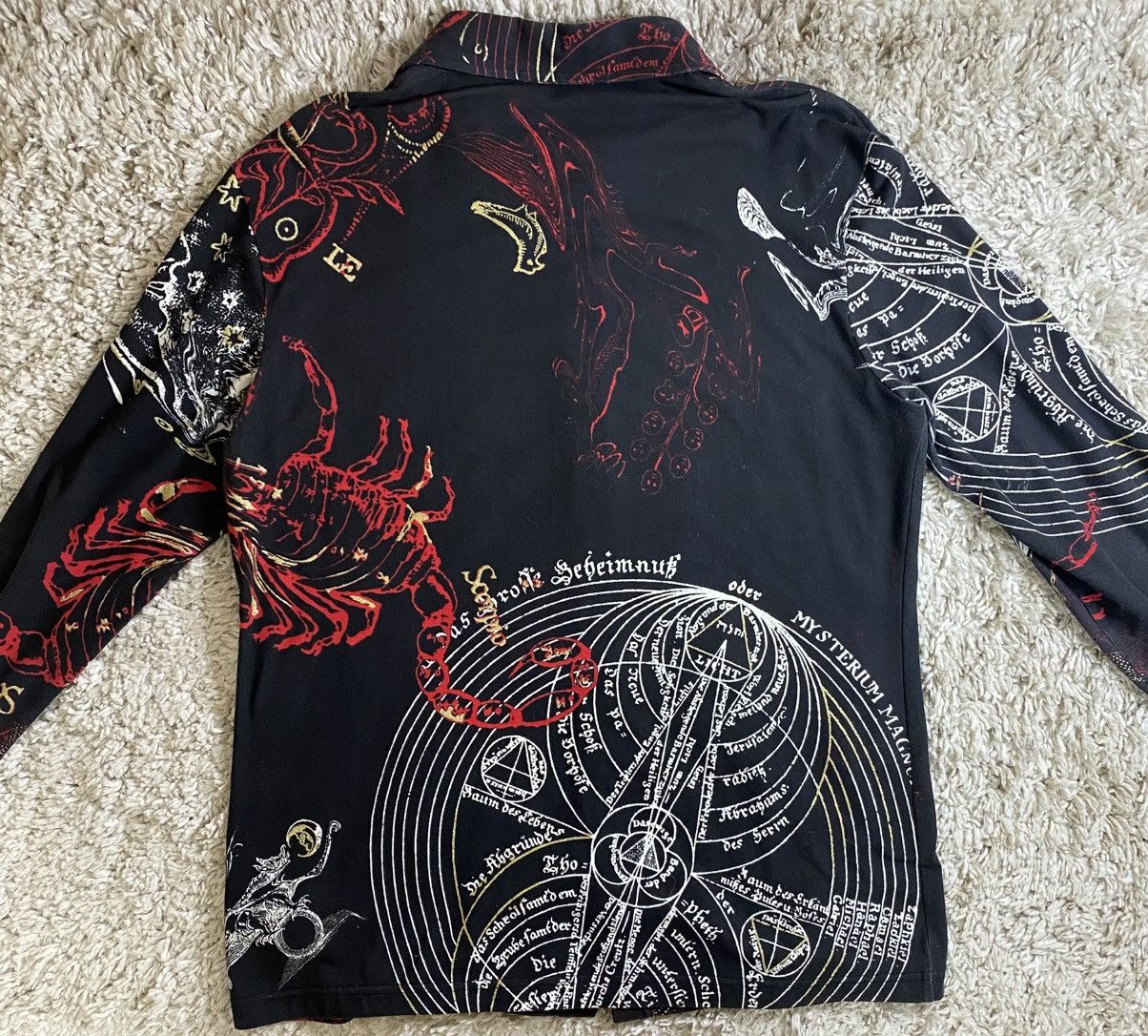 Roberto Cavalli The AW2003 Roberto Cavalli Astrology Resurrection Shirt Size US M / EU 48-50 / 2 - 2 Thumbnail