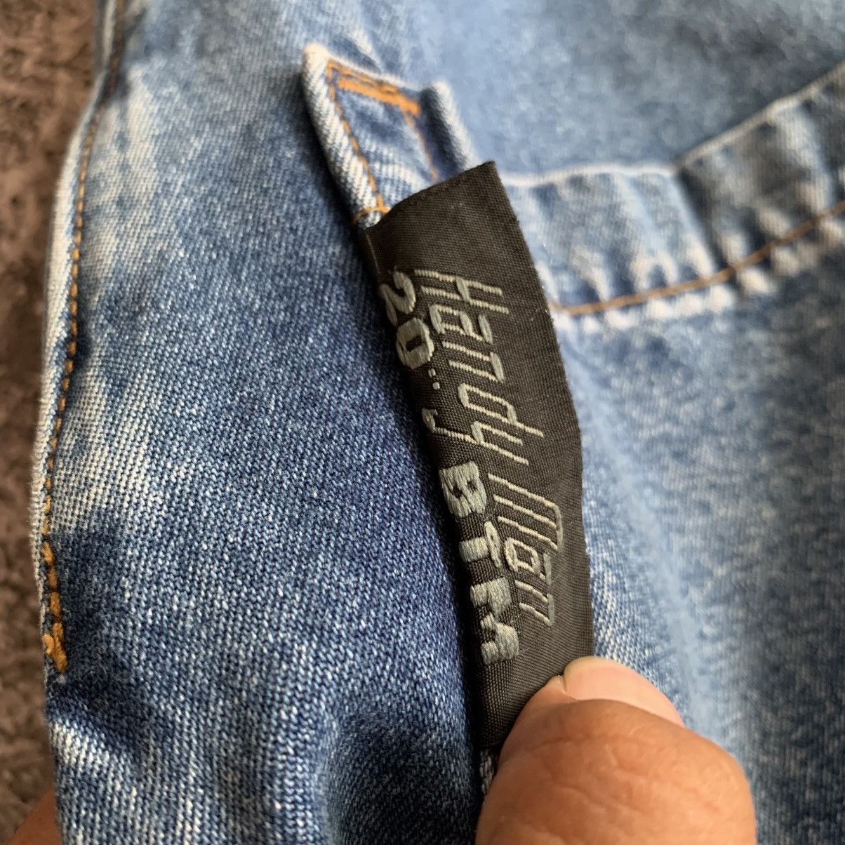 JNCO Y2K JNCO handy Man Big Pocket Reflective Baggy Denim Pants Size US 36 / EU 52 - 18 Thumbnail